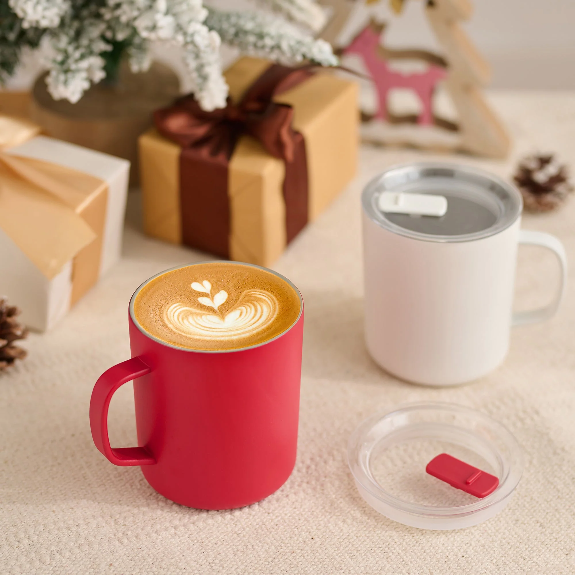 Stainless Steel Mug Cup - White (490 ml) - Image 18