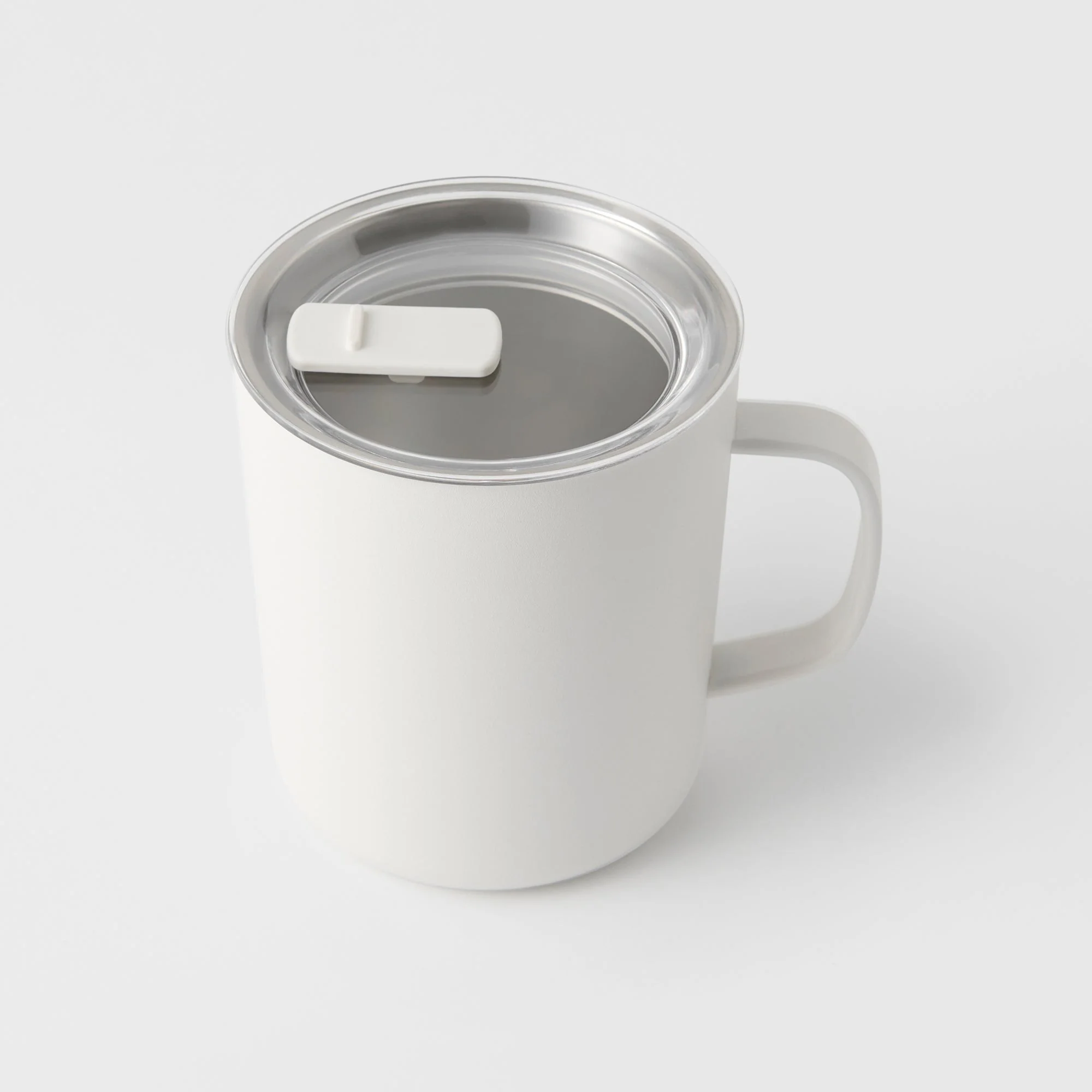 Stainless Steel Mug Cup - White (490 ml) - Image 2