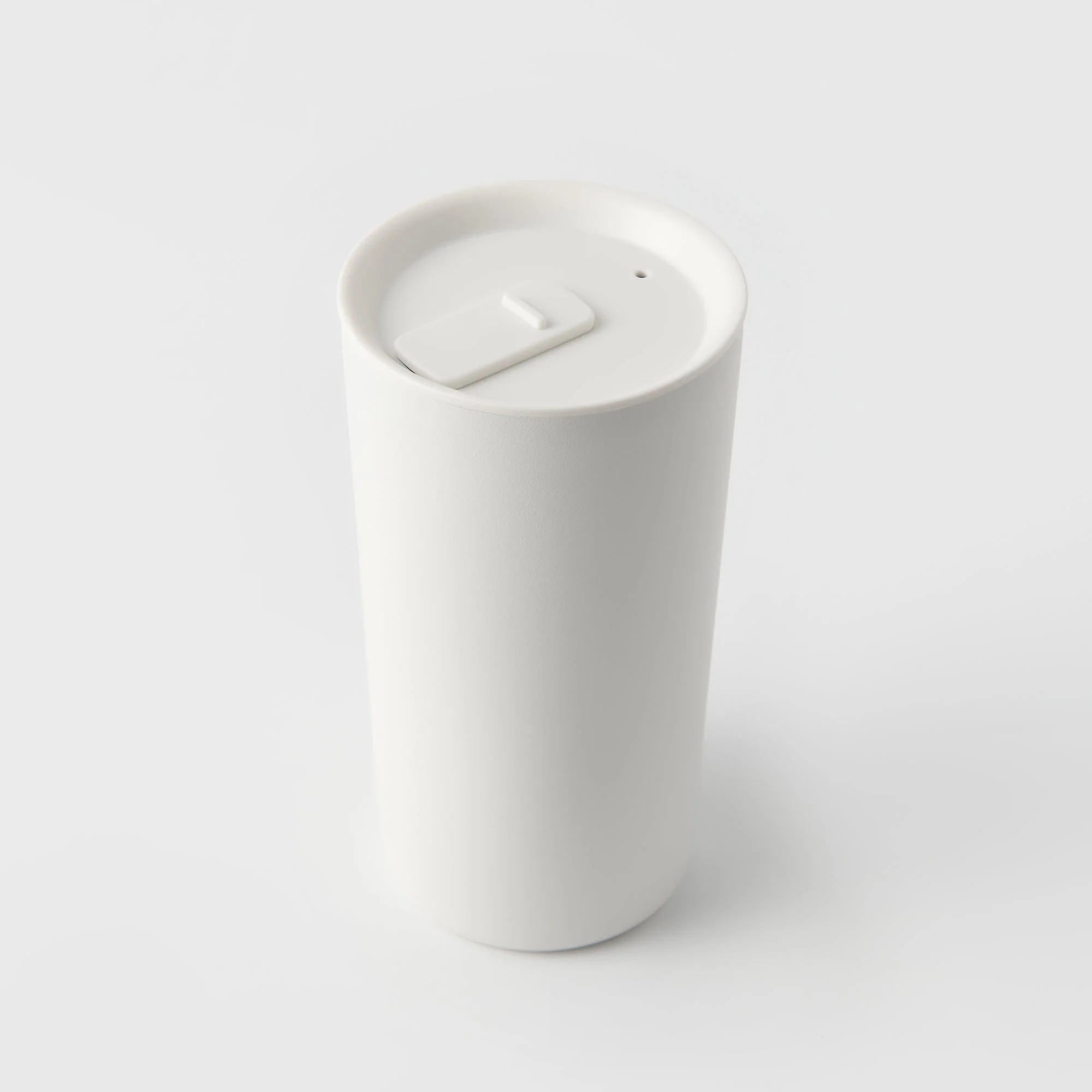 Stainless Steel Tumbler - White (450 ml) - Image 3