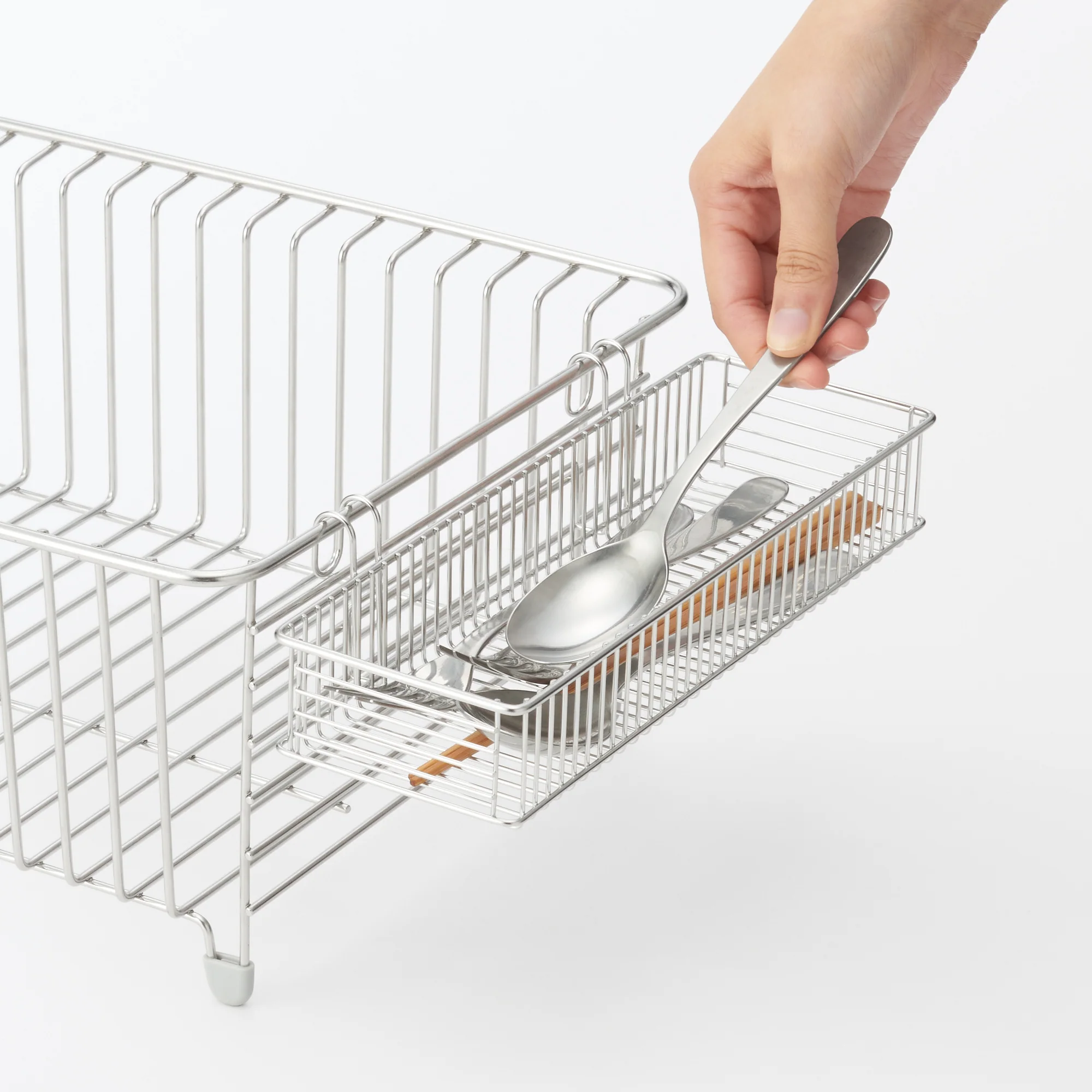 Stainless Steel Wire Tray for Dish Drainer - Image 2