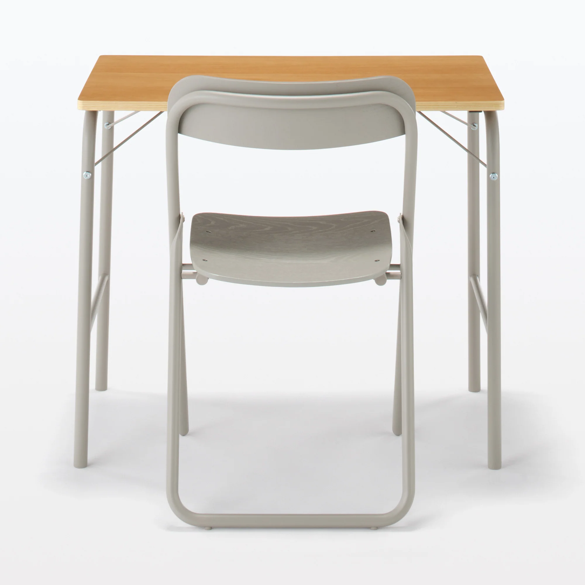 Steel Pipe Table - Warm Grey - Image 8