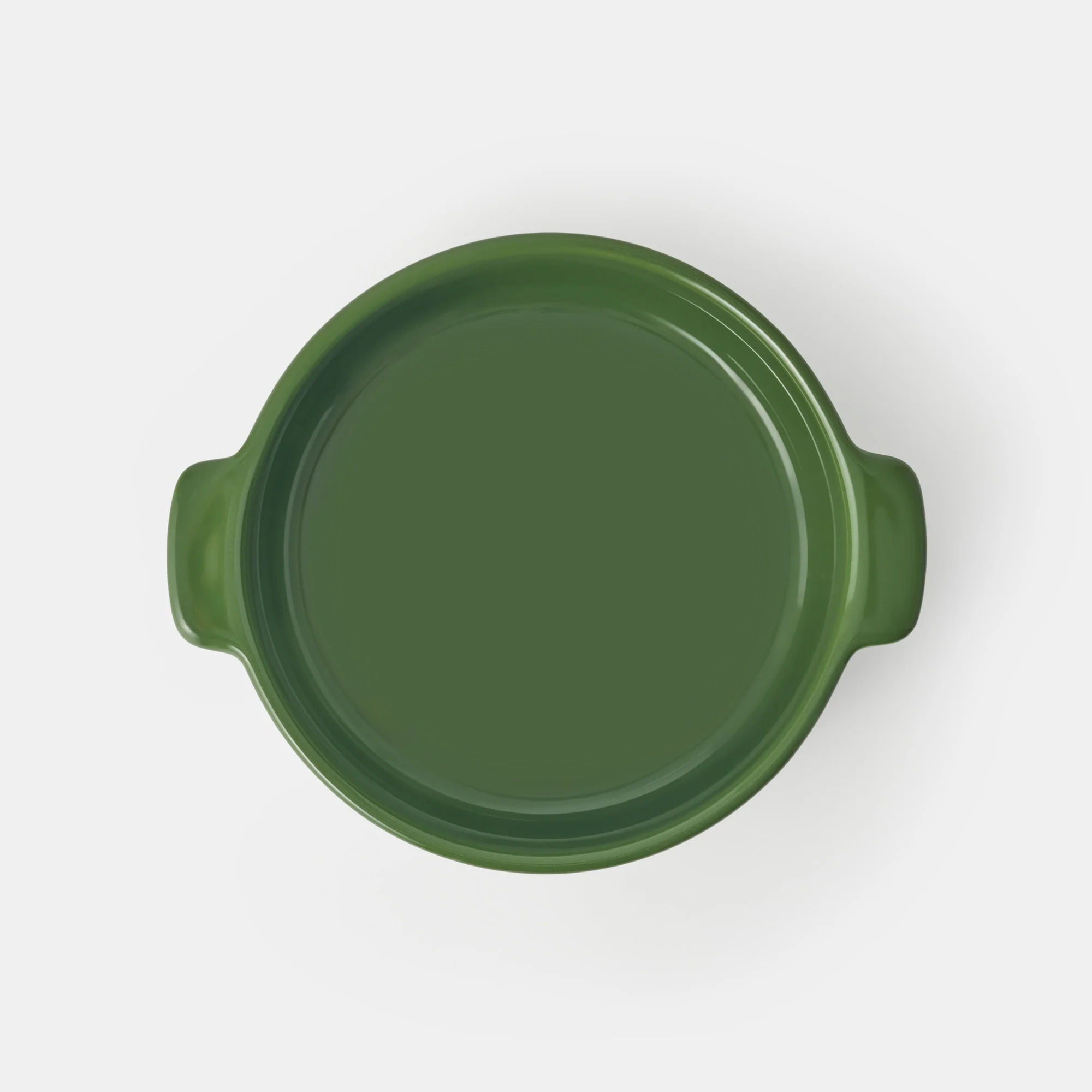 Stoneware Mini Cocotte Bowl (Dia. 15.8 cm) - Green - Image 3