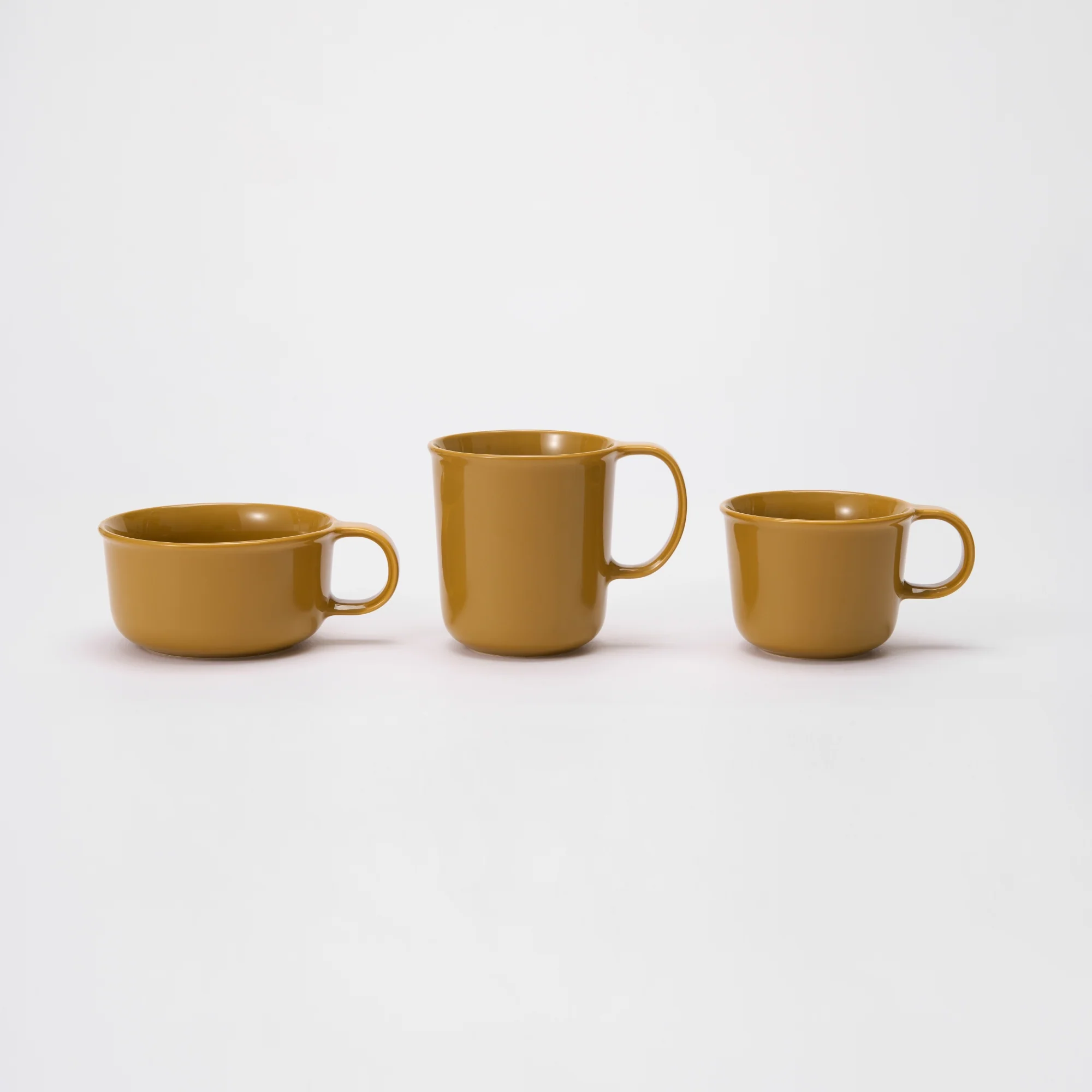 Stoneware Mug Cup (490 ml) - Mustard Yellow - Image 10