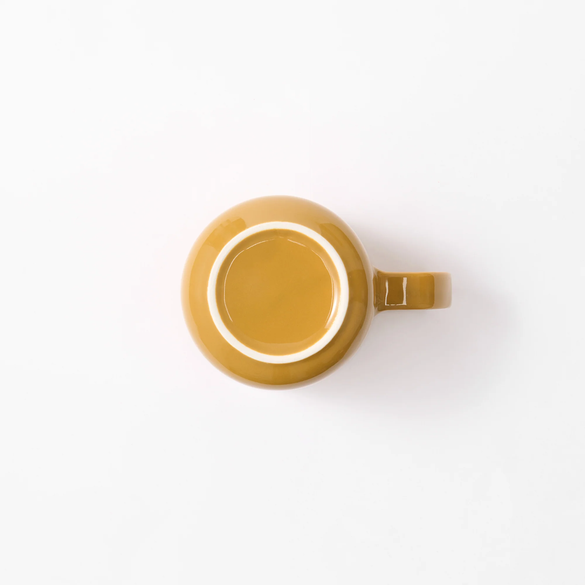 Stoneware Mug Cup (490 ml) - Mustard Yellow - Image 4