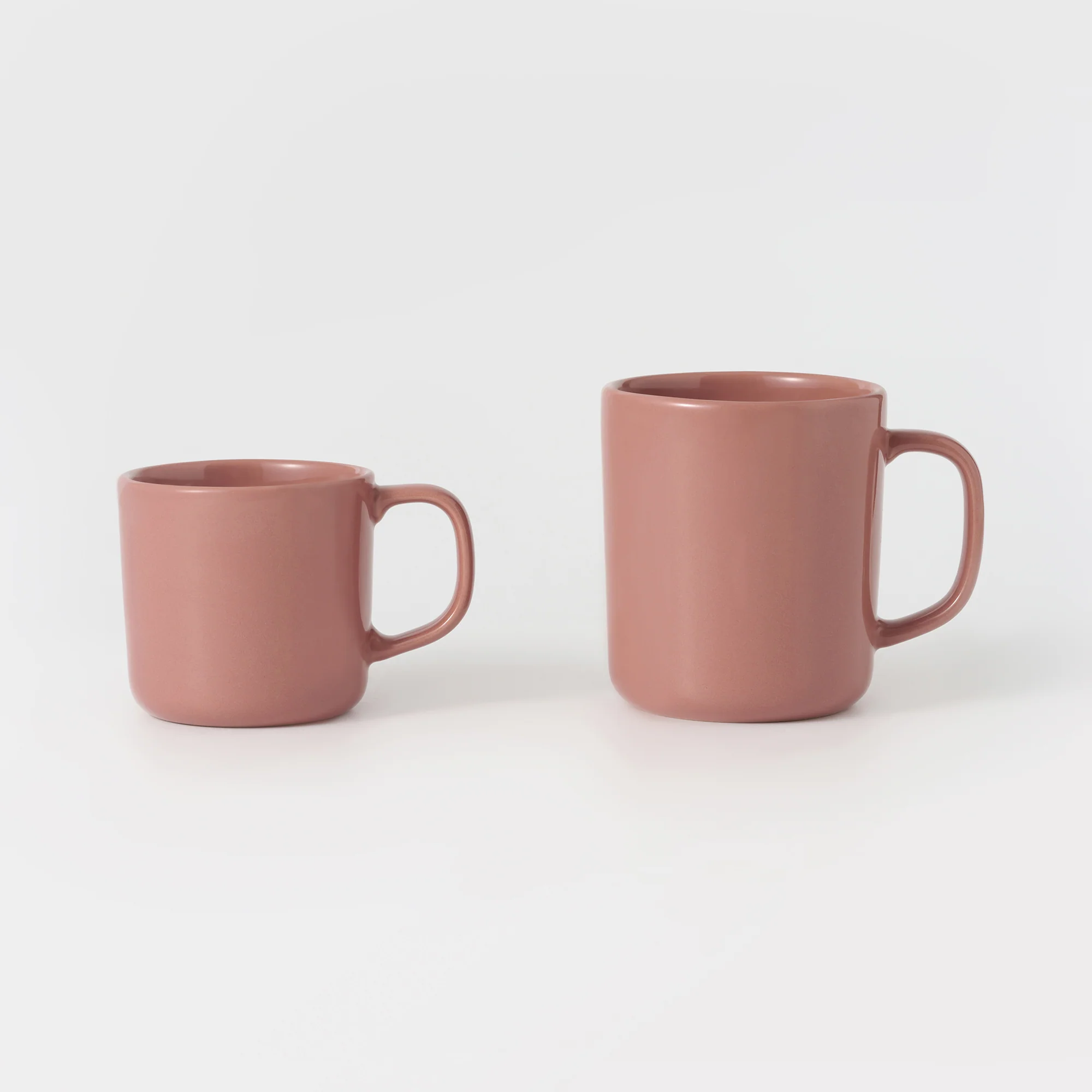 Stoneware Mug Cup (500 ml) - Smoky Pink - Image 4