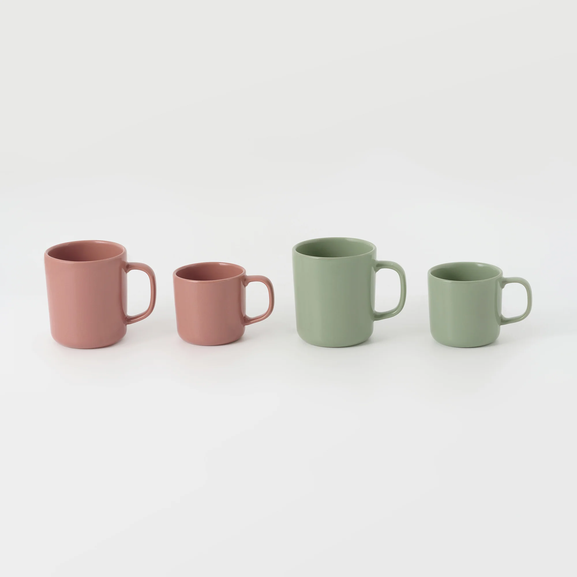 Stoneware Mug Cup (500 ml) - Smoky Pink - Image 5