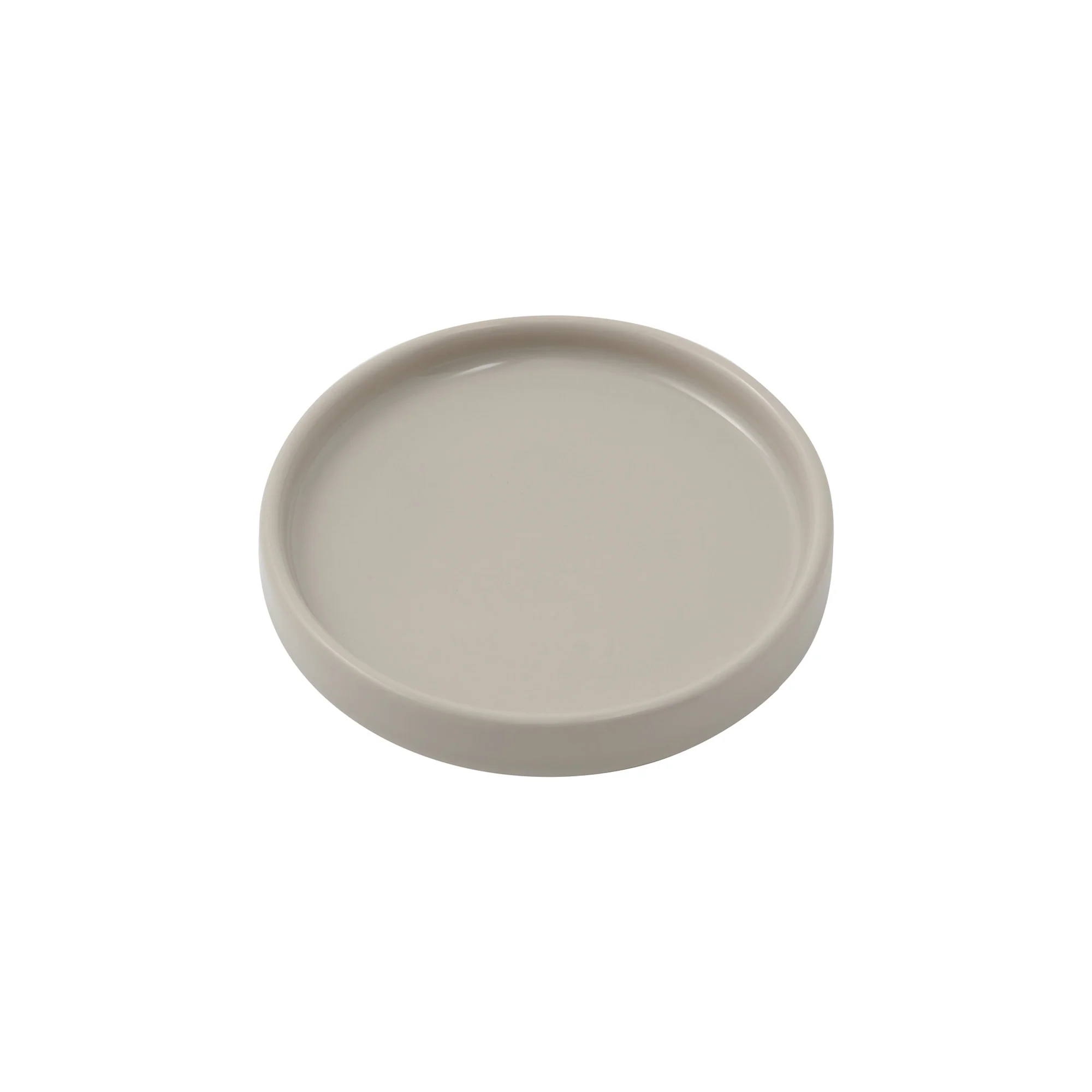Stoneware Multi Saucer - Grey Beige