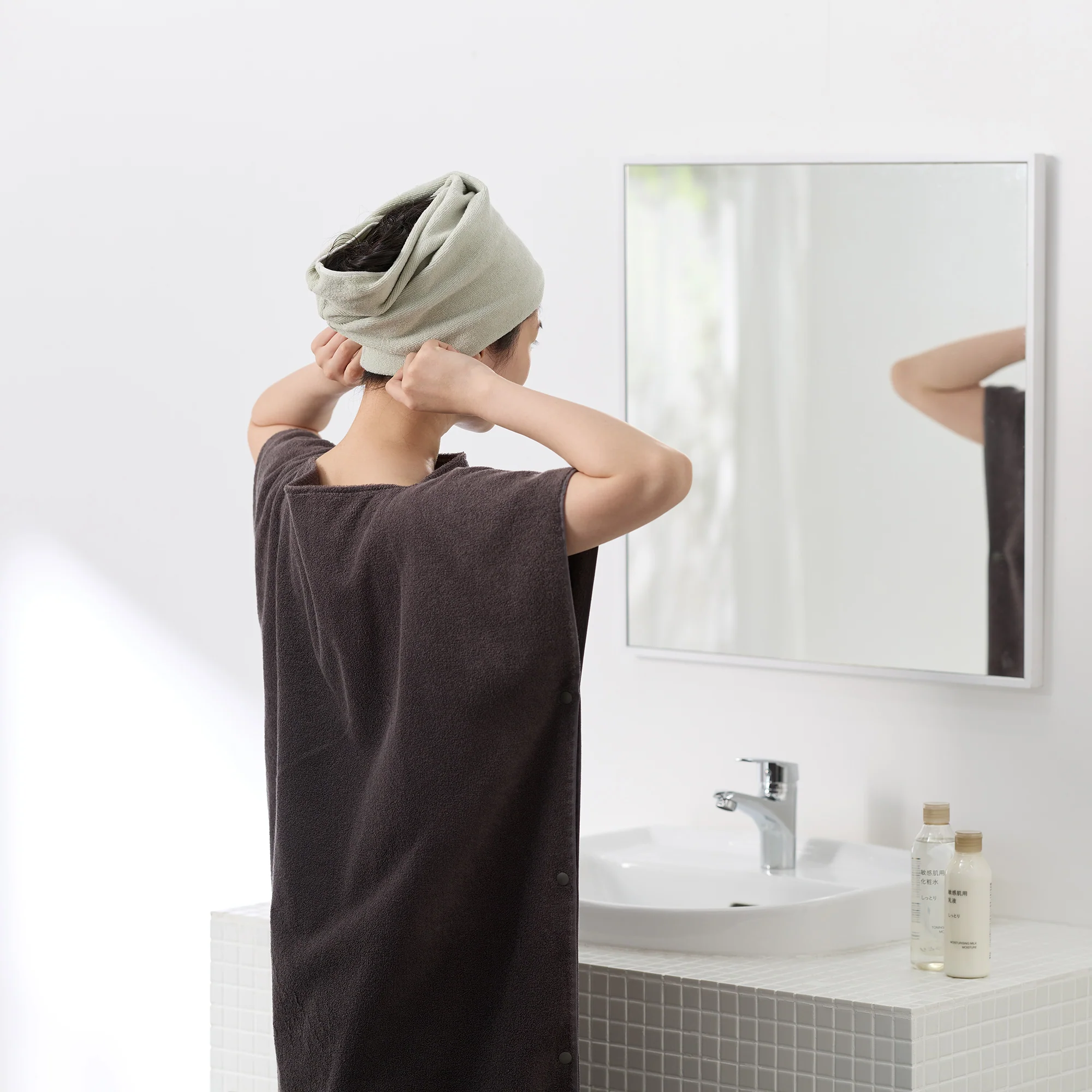 Stretchy Turban Towel - Image 11