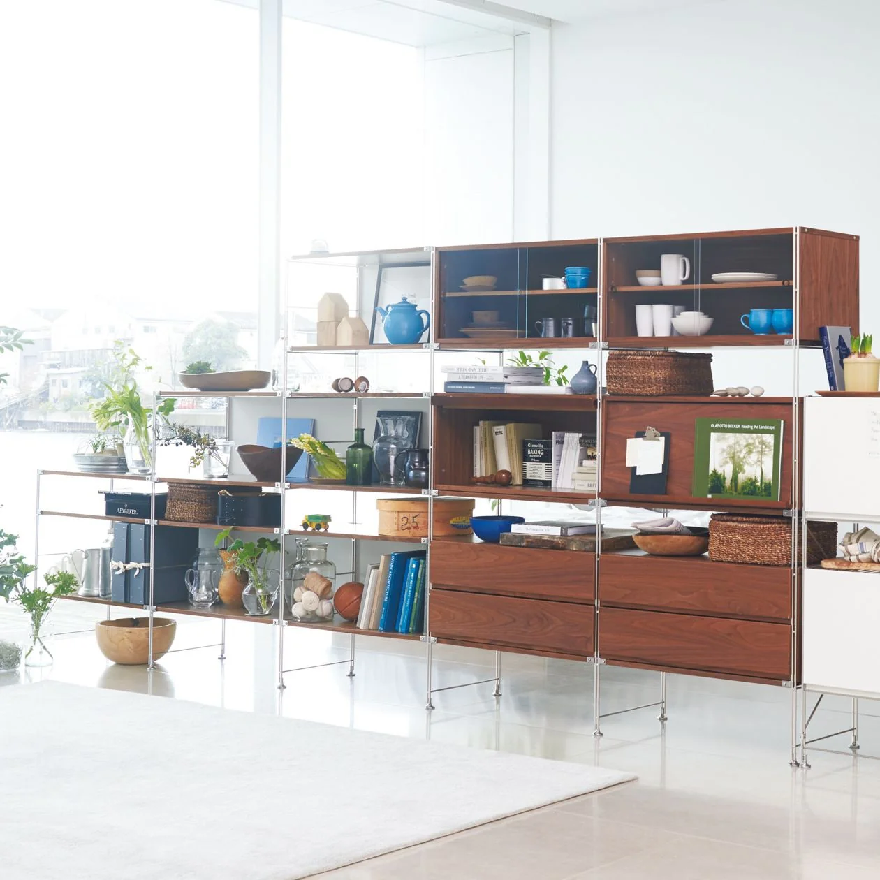 SUS Shelving Unit Stainless Steel Additional Frame - Small (H83 cm) - Image 3