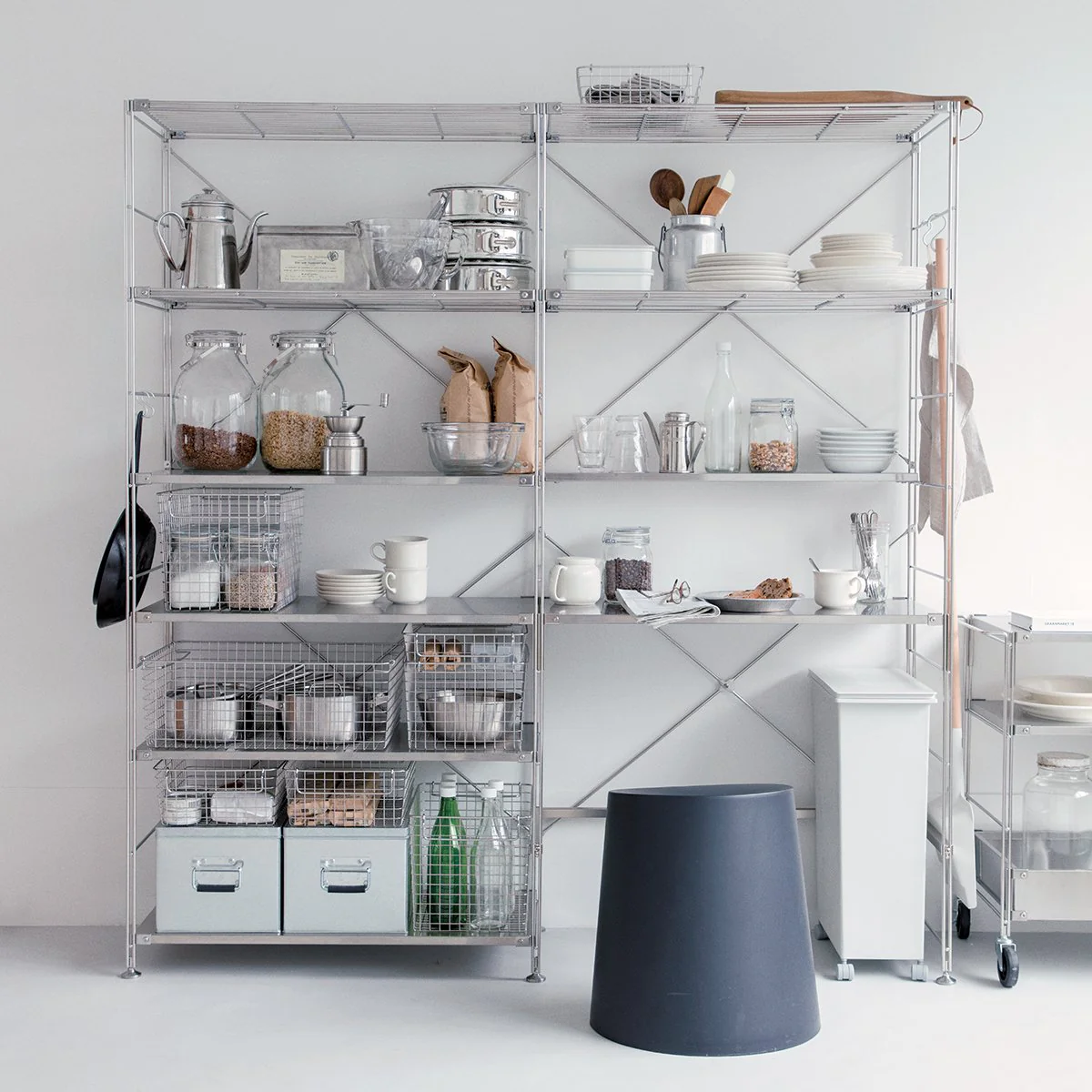 SUS Shelving Unit - Stainless Steel - Regular - Large - Image 2