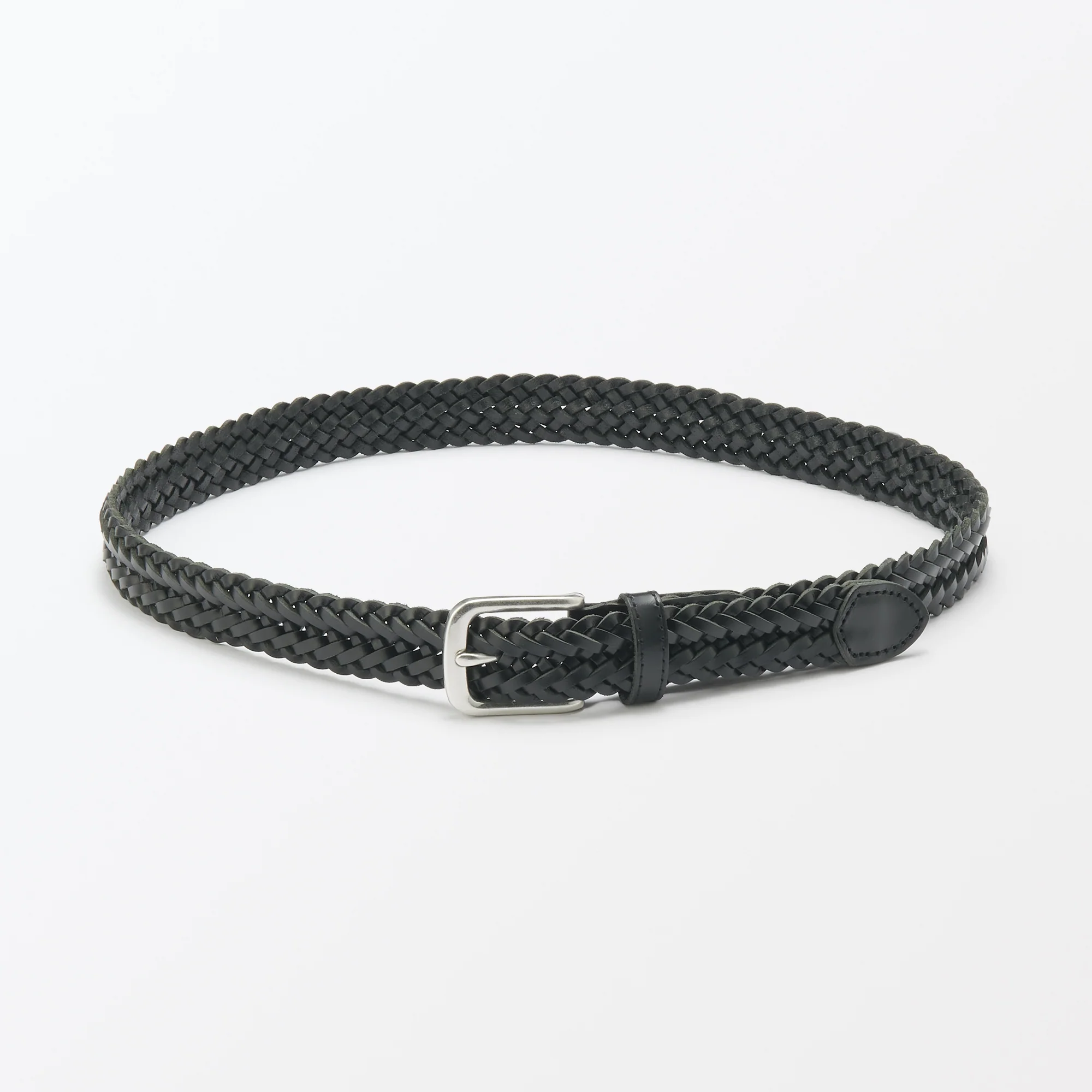 Tanned Leather Hand-Knitted Belt - Image 6