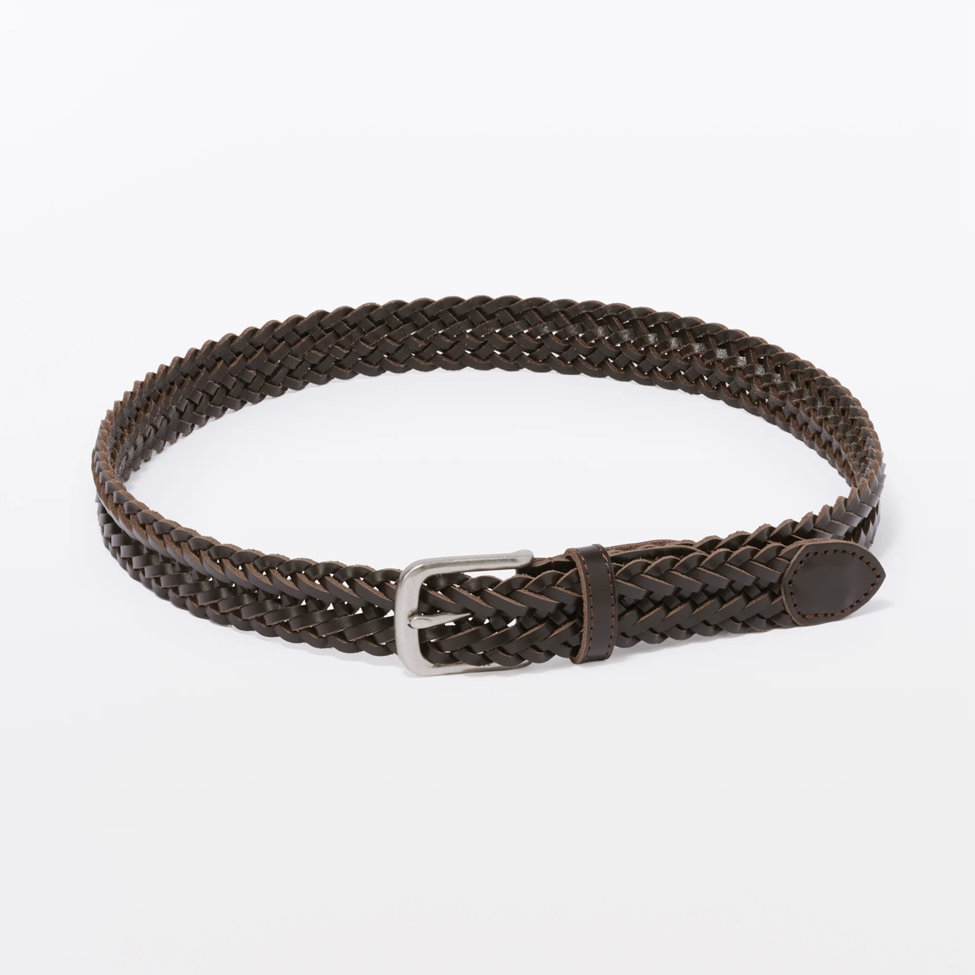 Tanned Leather Hand-Knitted Belt - Image 12