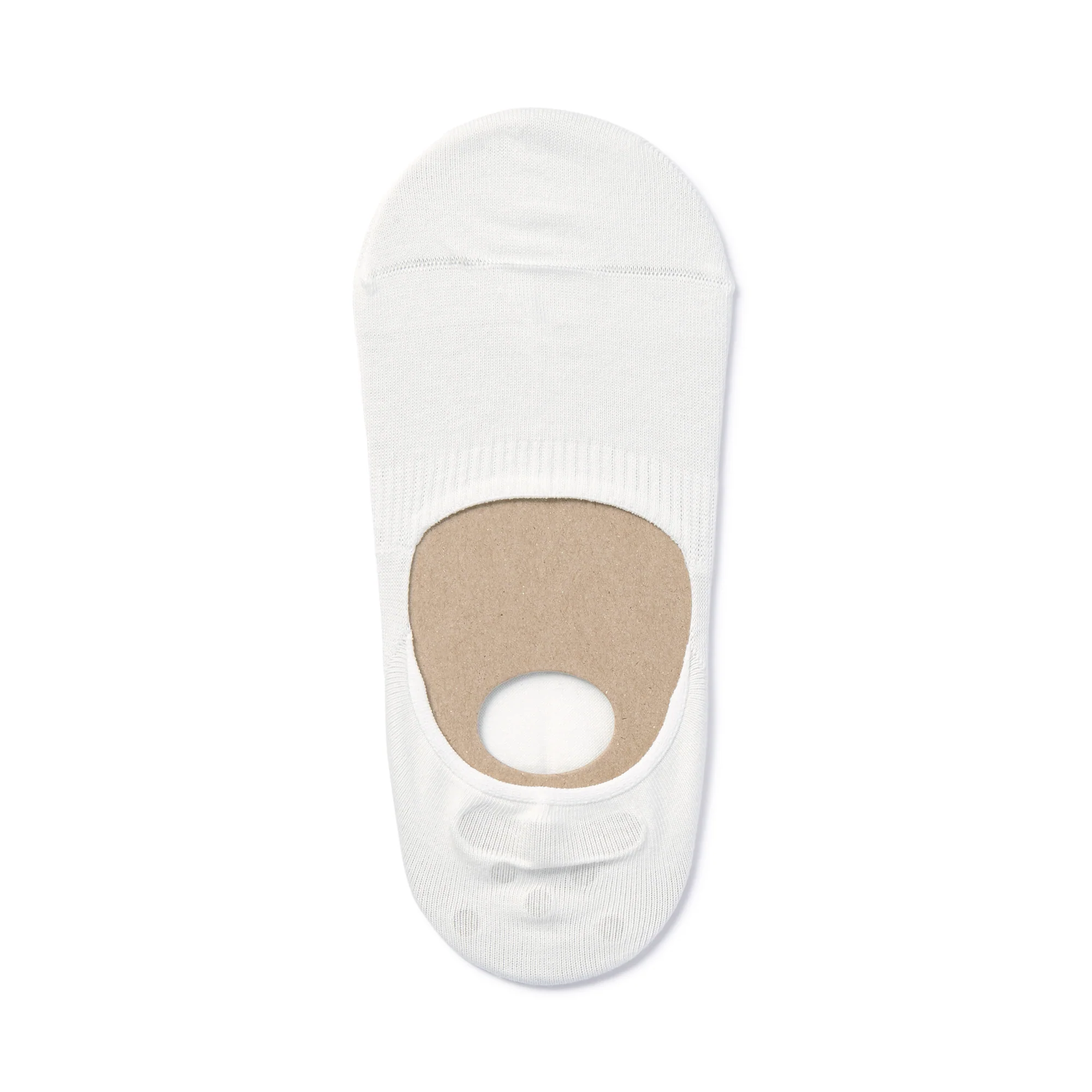 Thin No Show Socks with Heel Grips 21-25cm - Image 6