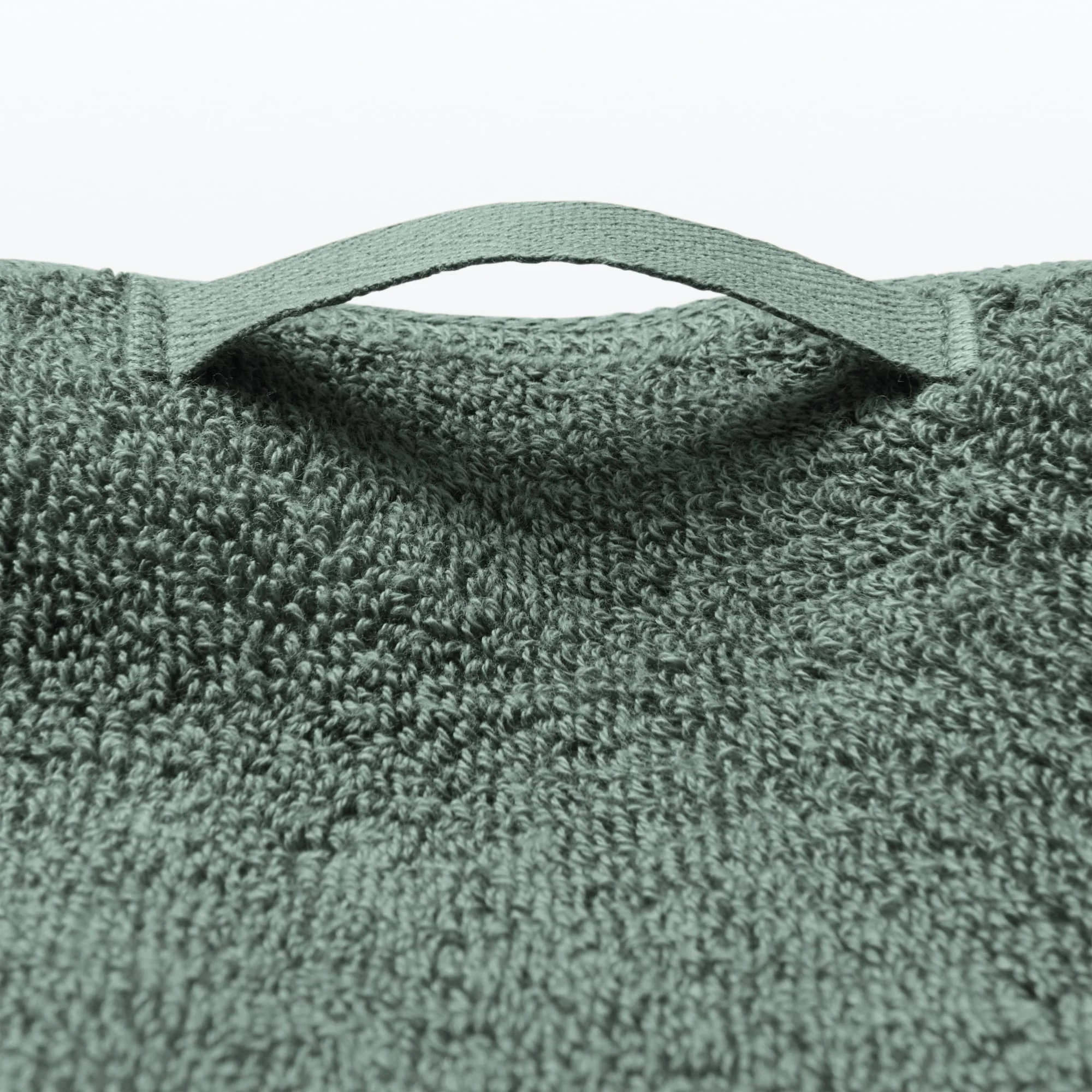 Twin Pile Small Bath Towel with Loop - Image 2