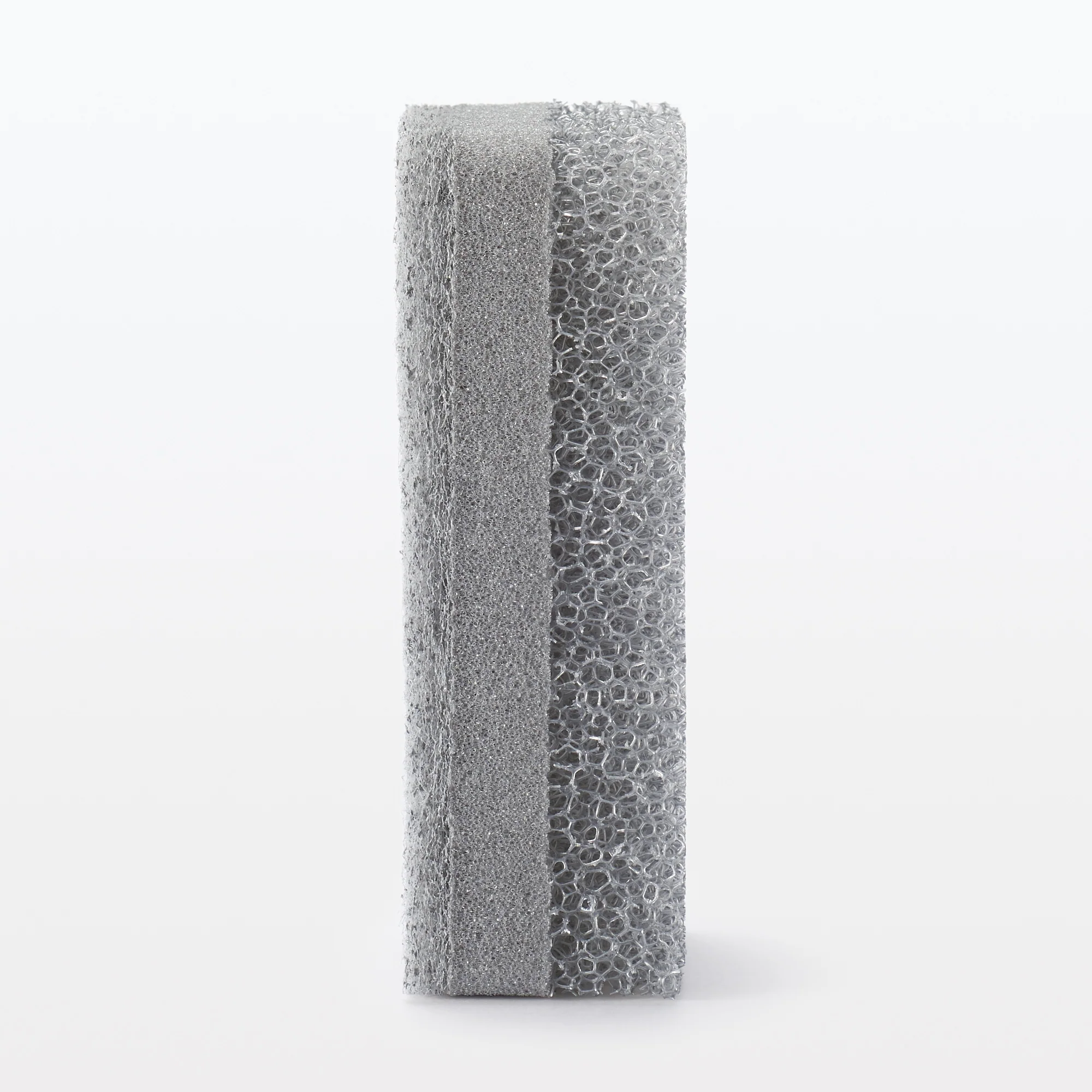Urethane Foam 3-Layer Sponge (3 Pack) Grey - Image 4