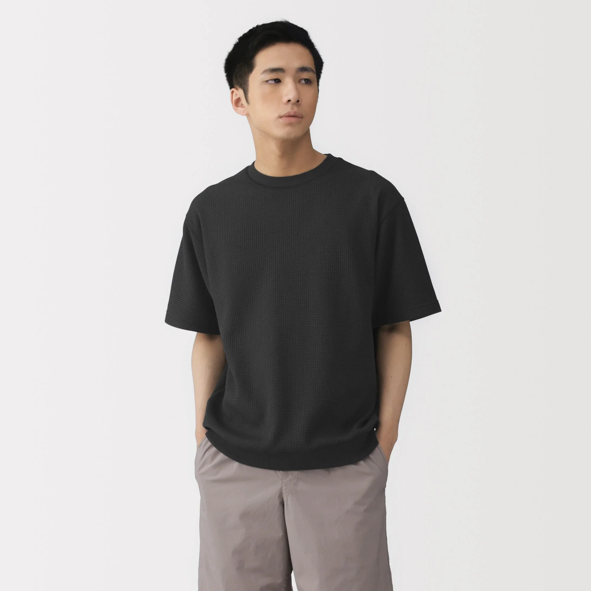 UV Protection Waffle T-Shirt - Image 17