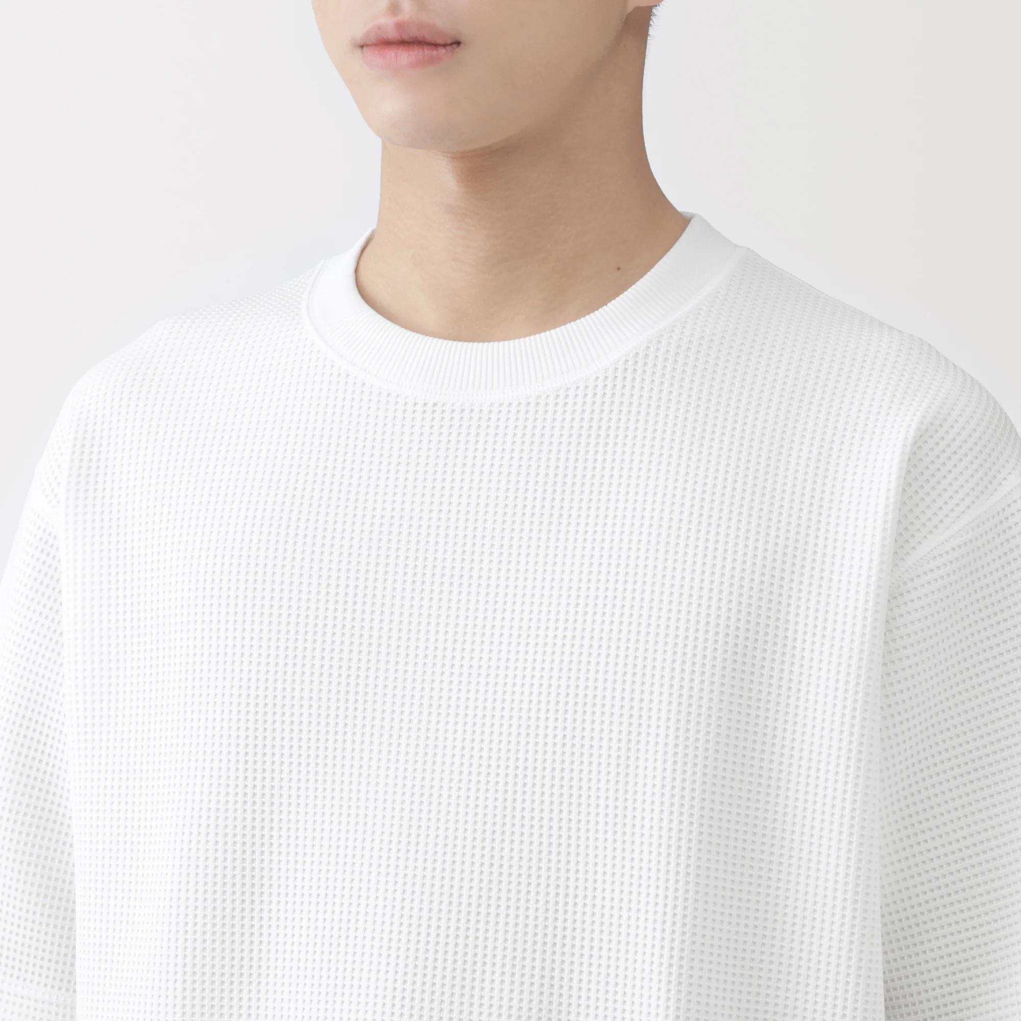 UV Protection Waffle T-Shirt - Image 7