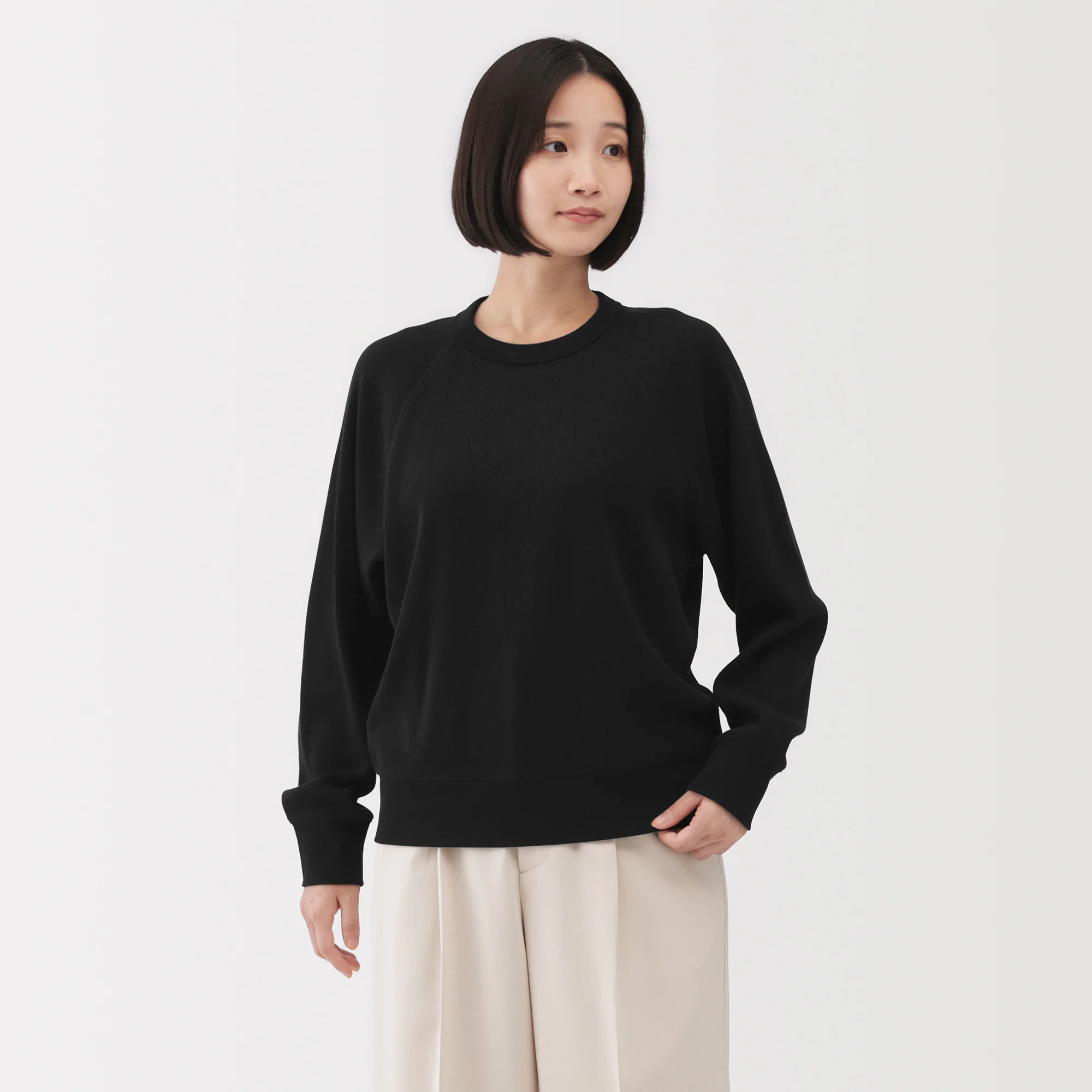 Waffle Crew Neck T-Shirt - Image 10