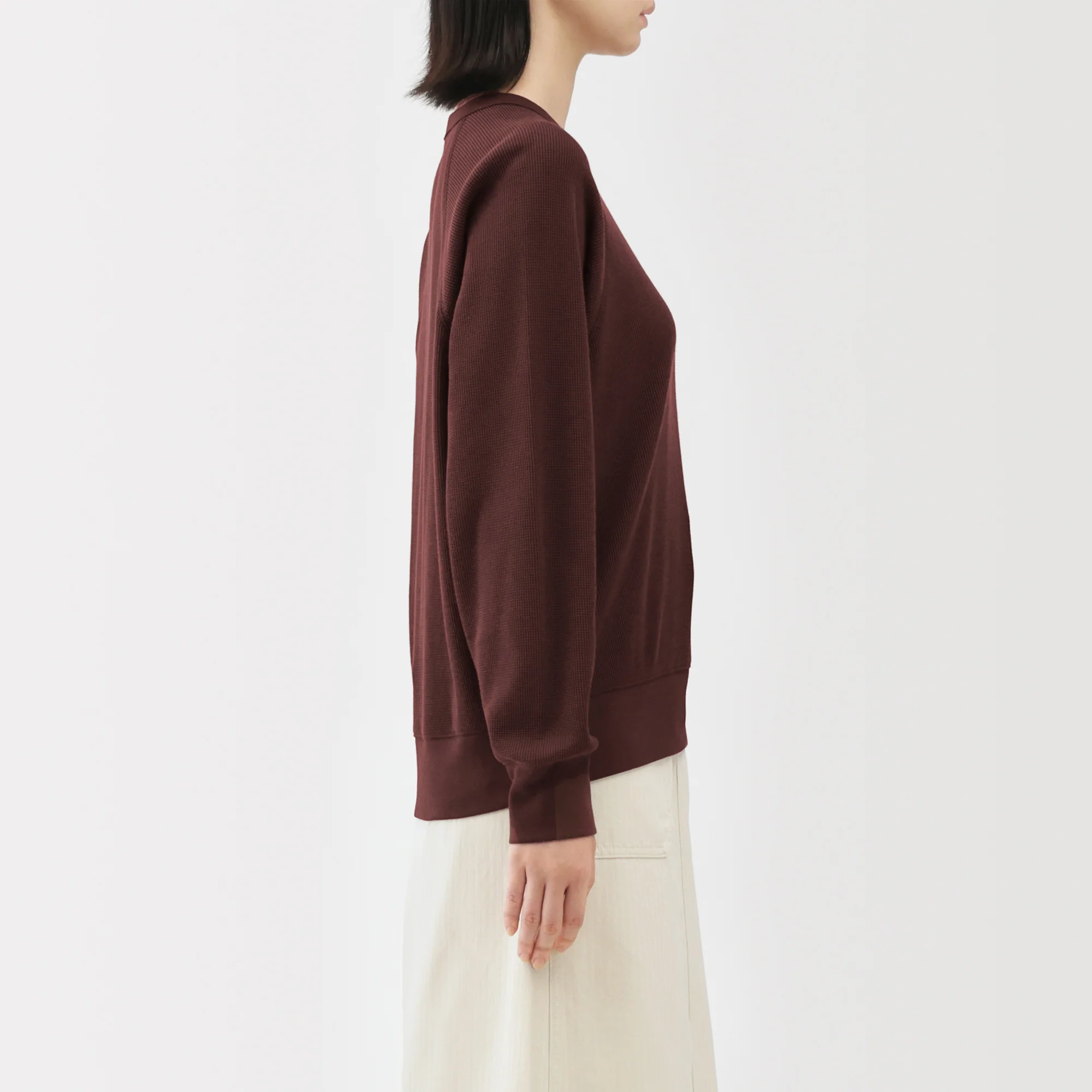 Waffle Crew Neck T-Shirt - Image 19