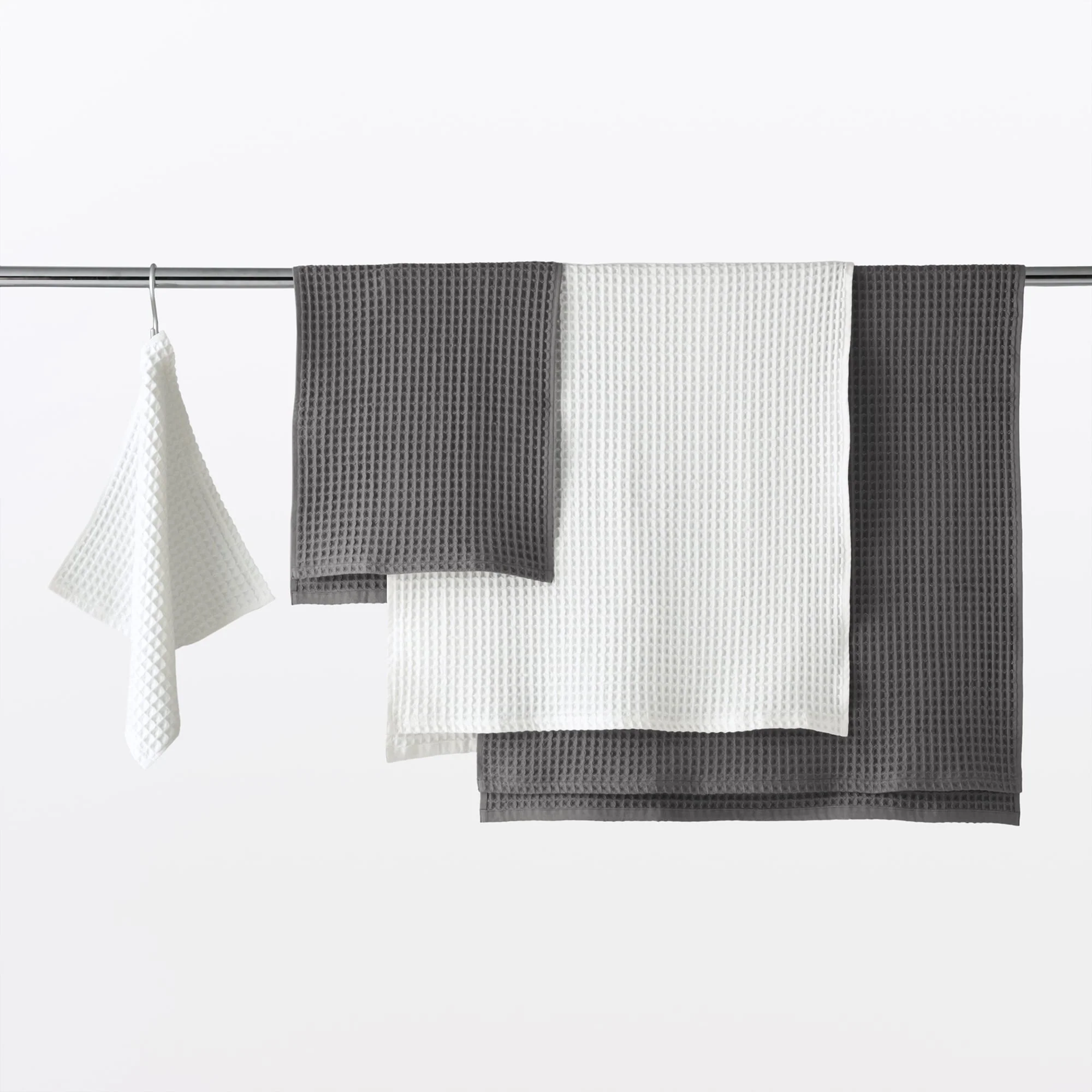 Waffle Hand Towel with Loop - Image 14