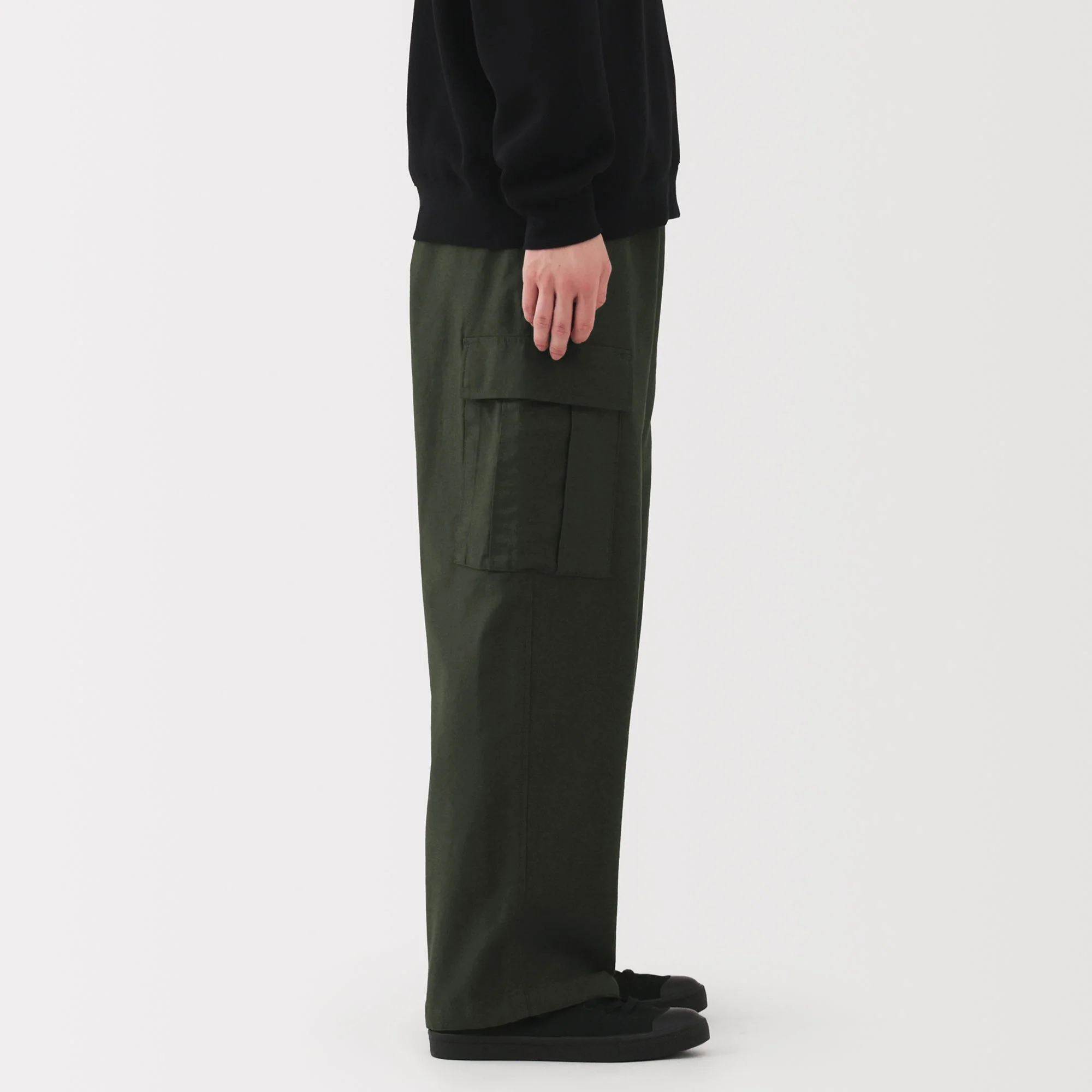 Cotton Easy Cargo Pants - Image 15