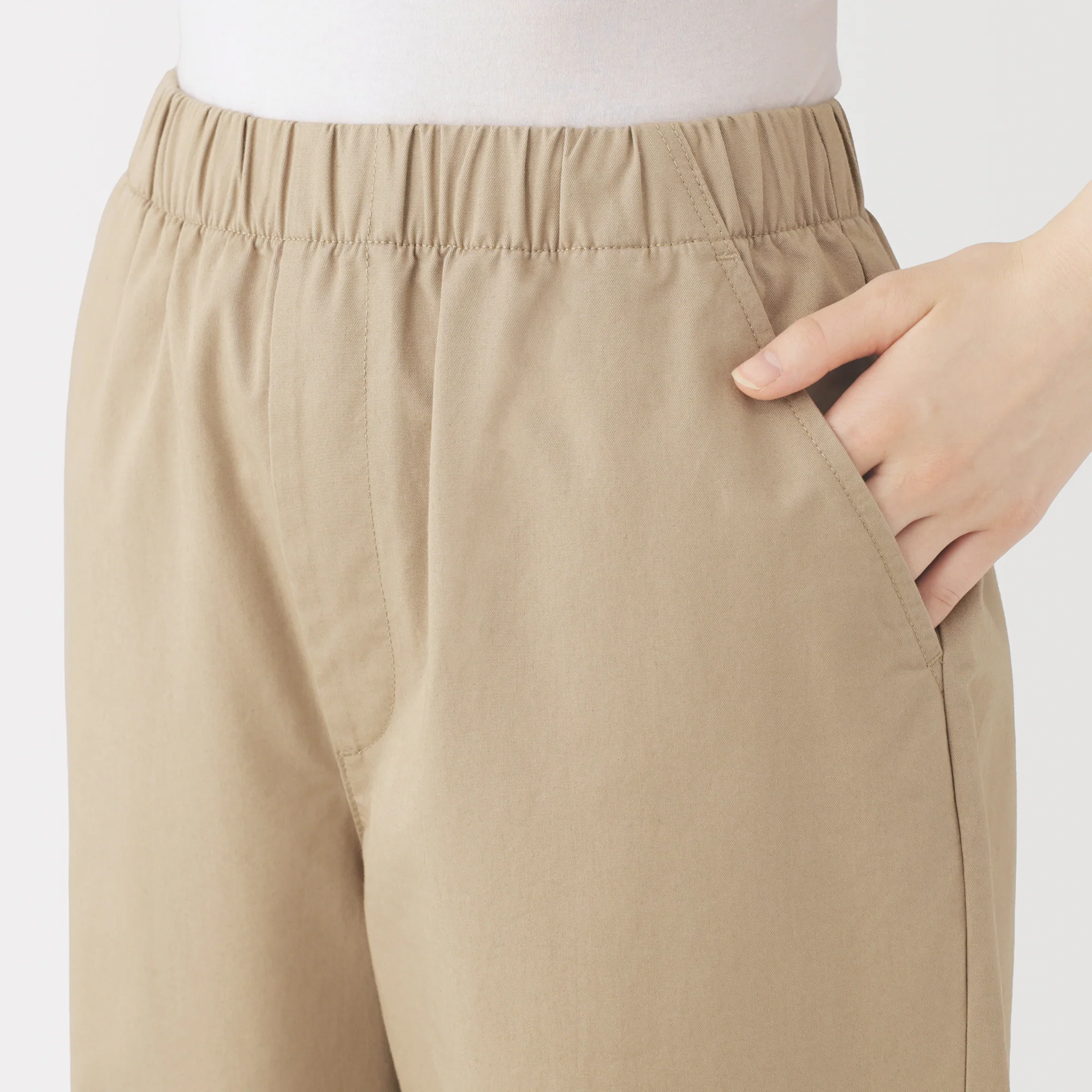 Washed Cotton Easy Pants - Image 34