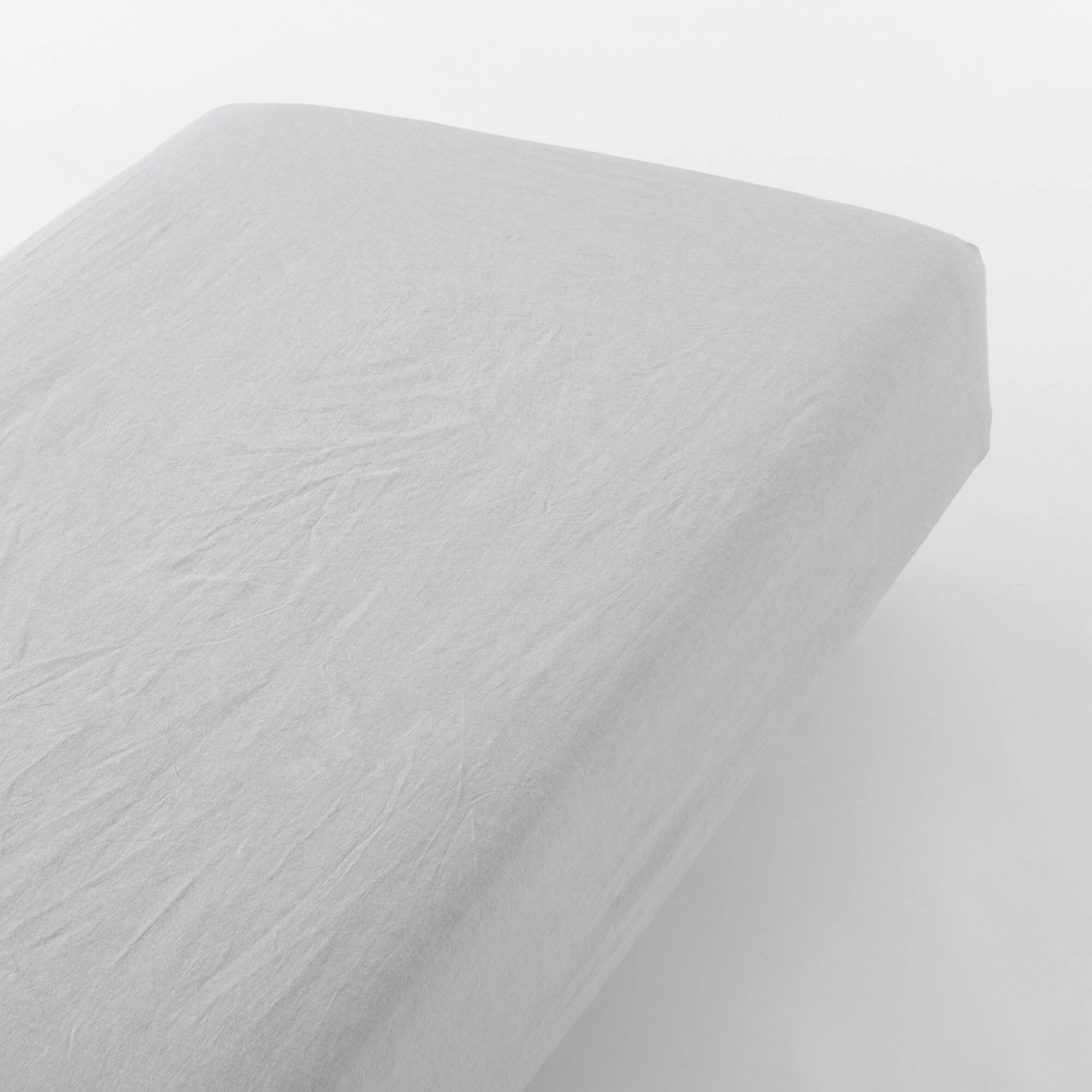 Washed Cotton Fitted Sheet - Image 6