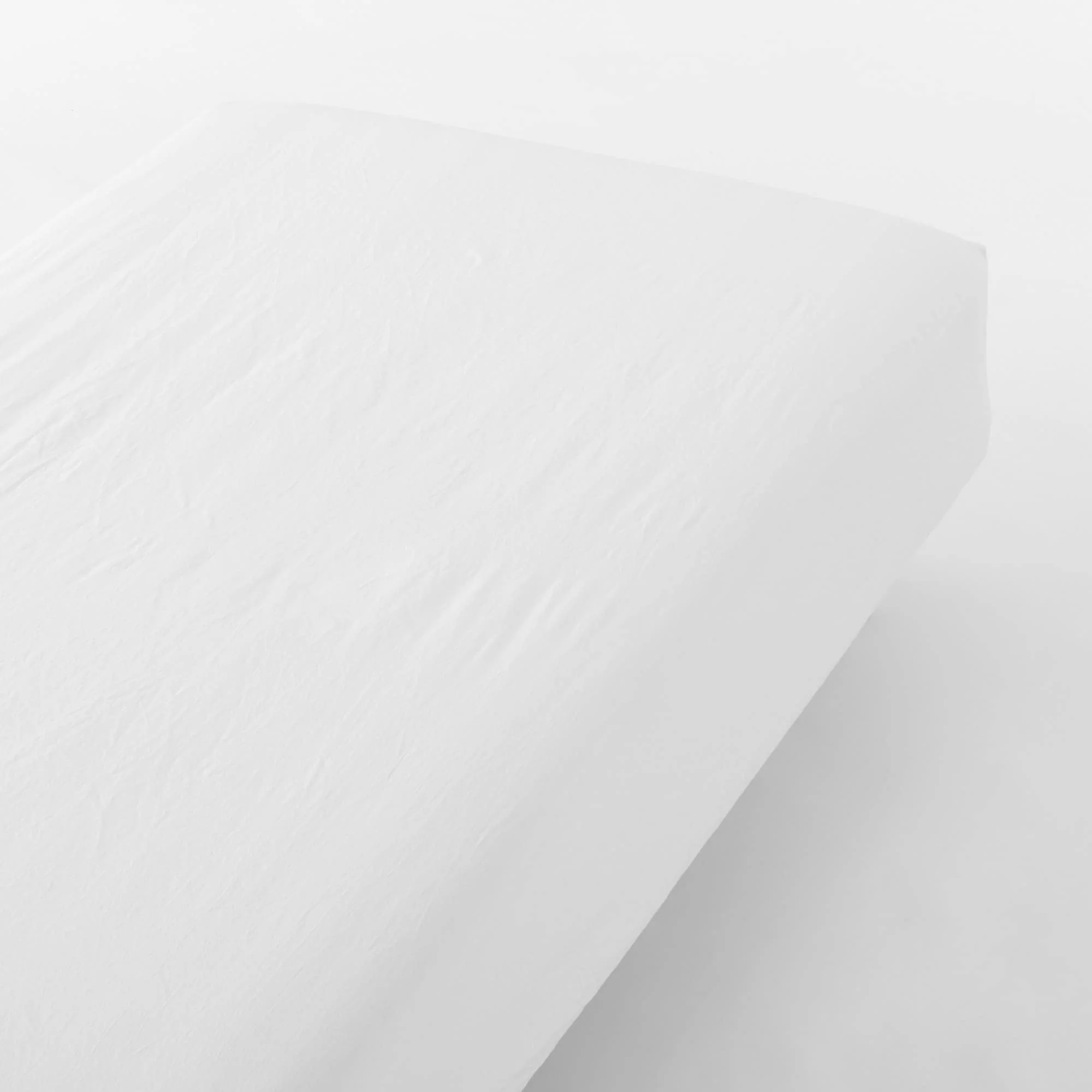 Washed Cotton Fitted Sheet - Image 4
