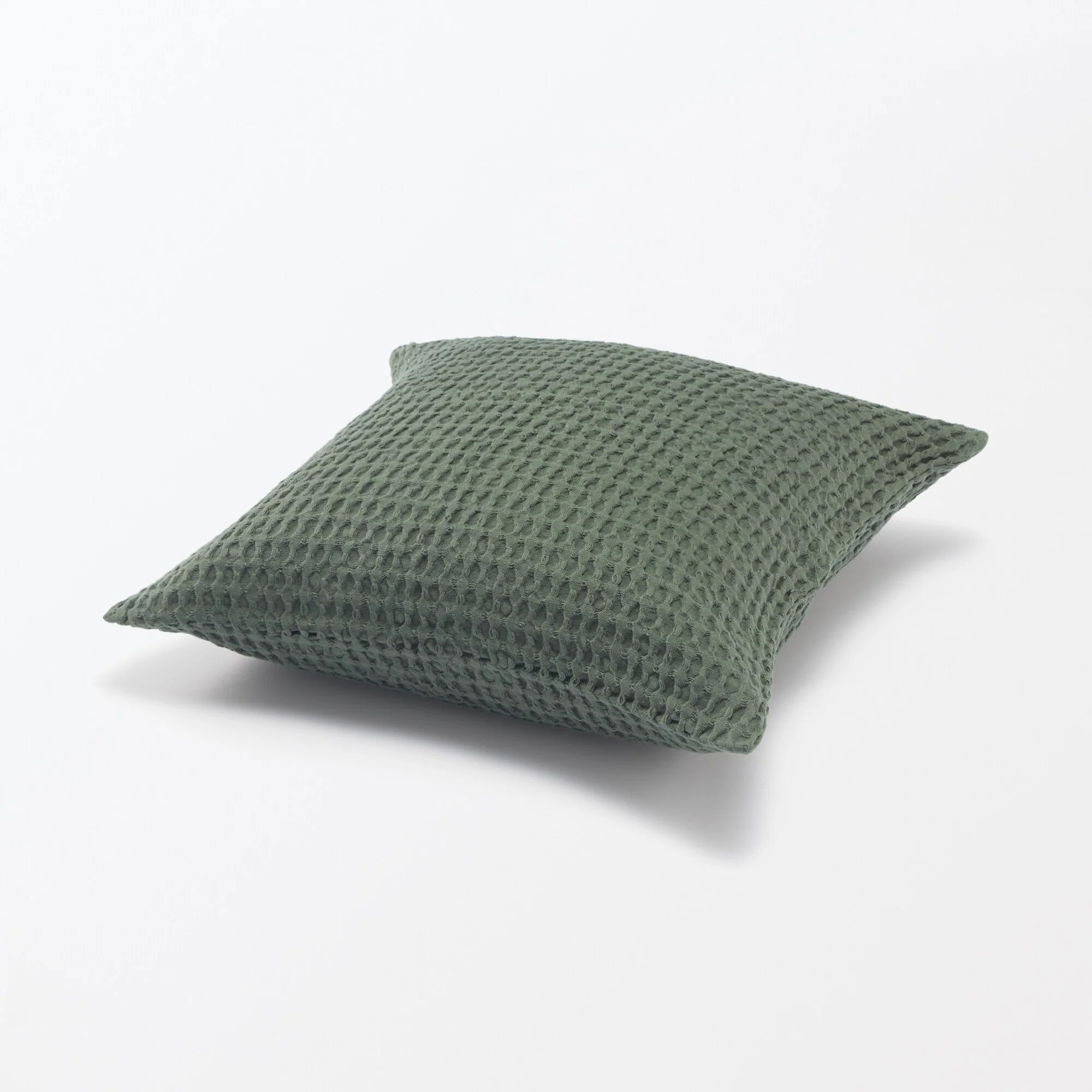 Washed Cotton Waffle Cushion Cover (43 x 43 cm) - Image 15