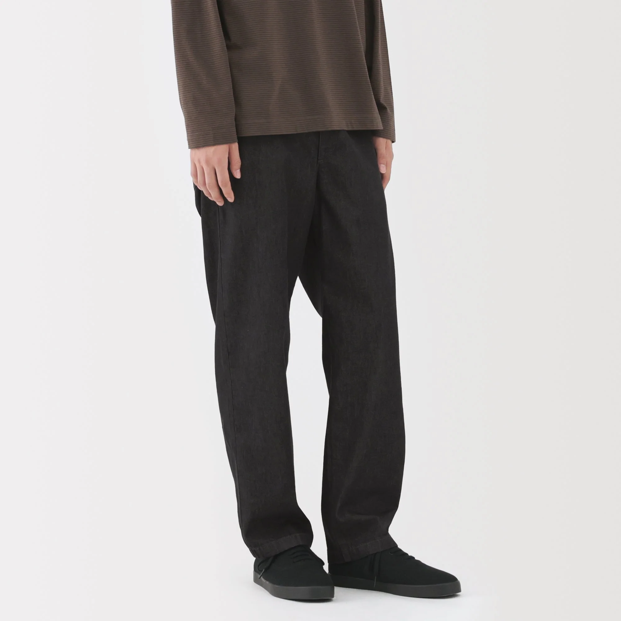 Denim Easy Pants - Image 3
