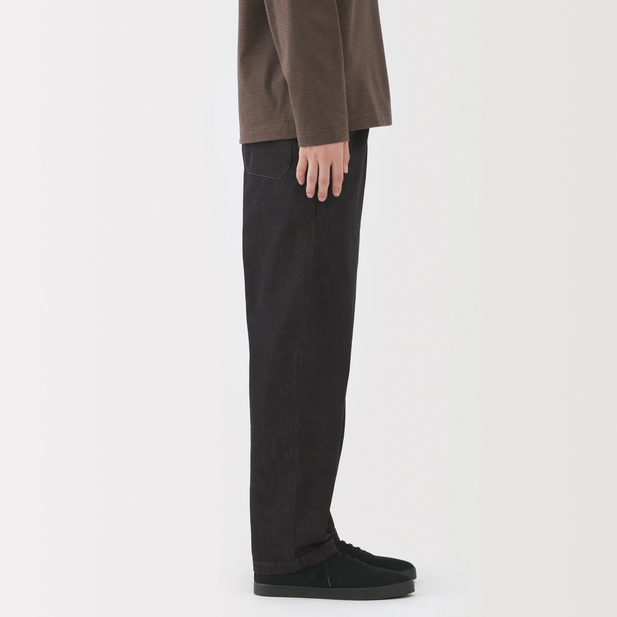 Denim Easy Pants - Image 5