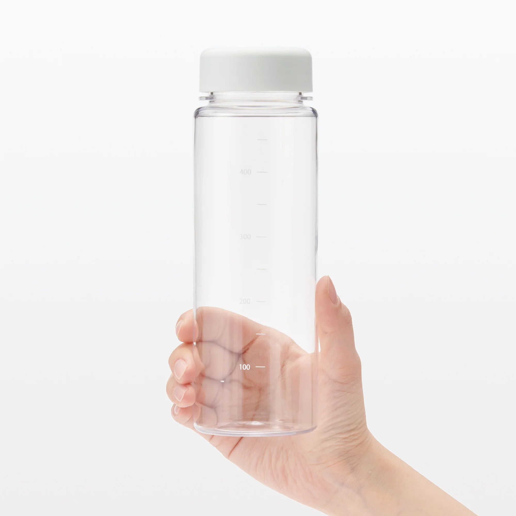 Water Bottle with Measurements 500ml - White - Image 6