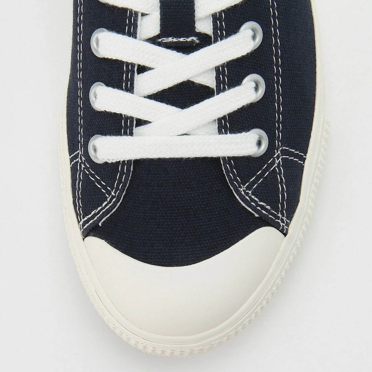 Water Repellent Cushioned Sneakers with Laces Navy - Image 8
