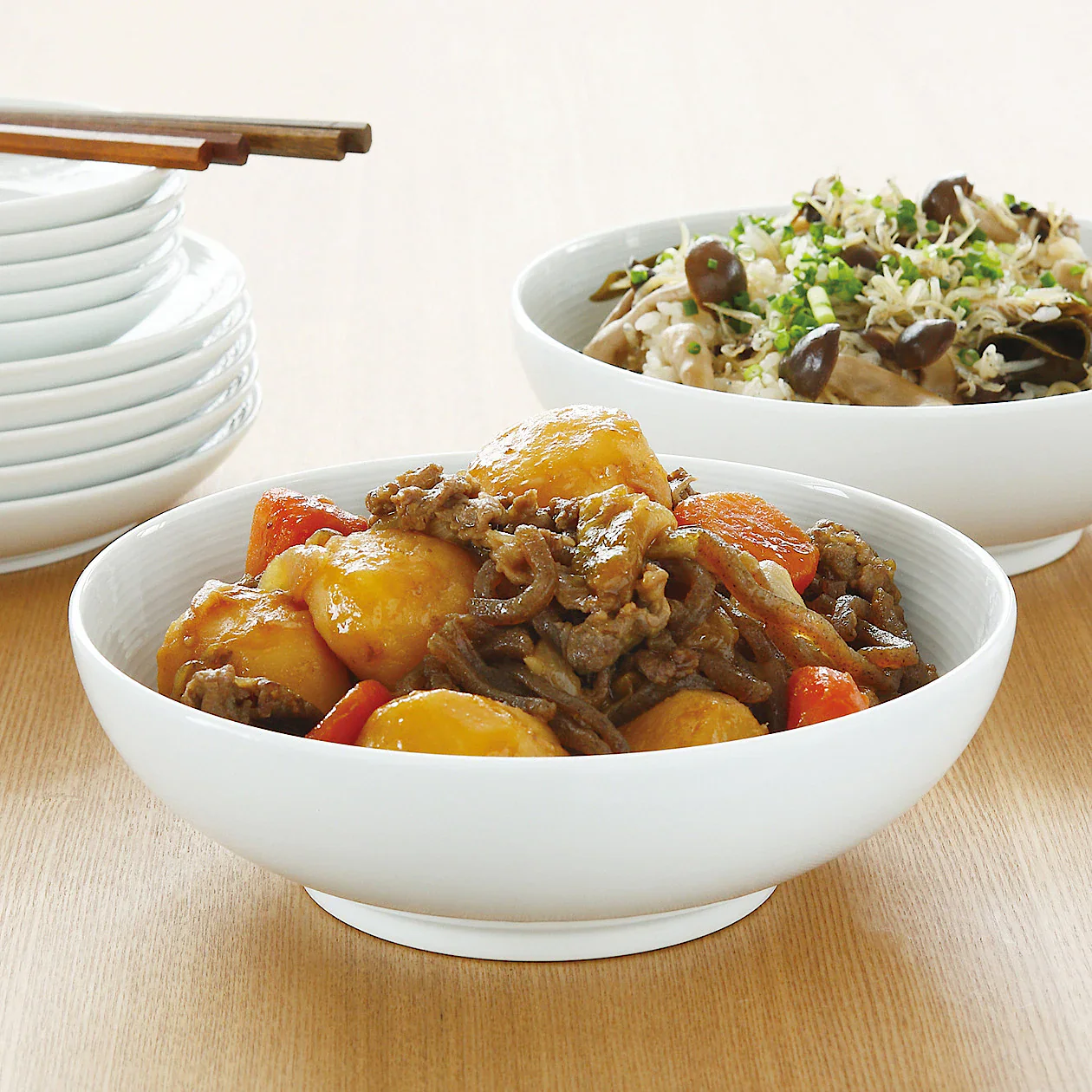 White Porcelain Ramen Multi Bowl - Image 9