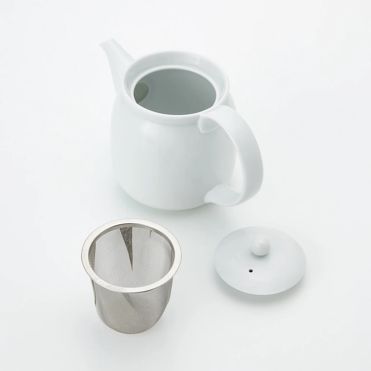 White Porcelain Tea Pot - Image 15