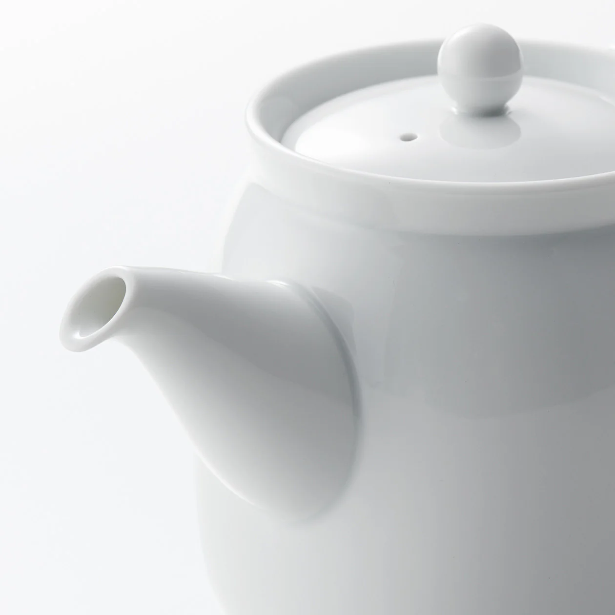 White Porcelain Tea Pot - Image 16