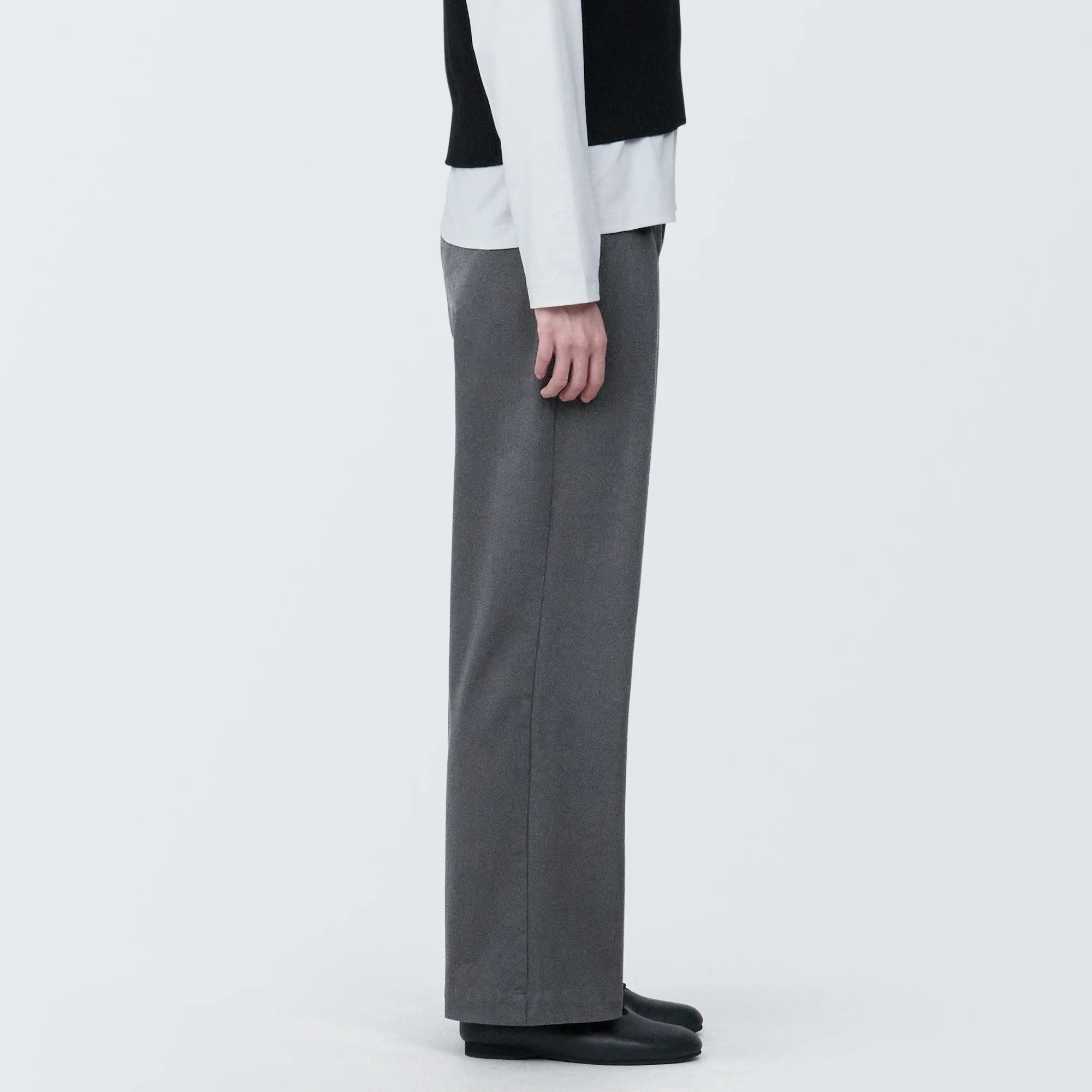 Women's 4-Way Stretch Chino Darted Wide Pants - Image 25