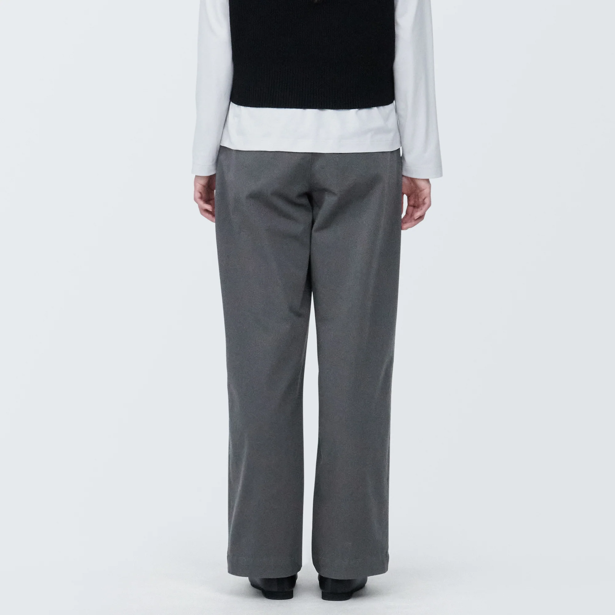 Women's 4-Way Stretch Chino Darted Wide Pants - Image 26