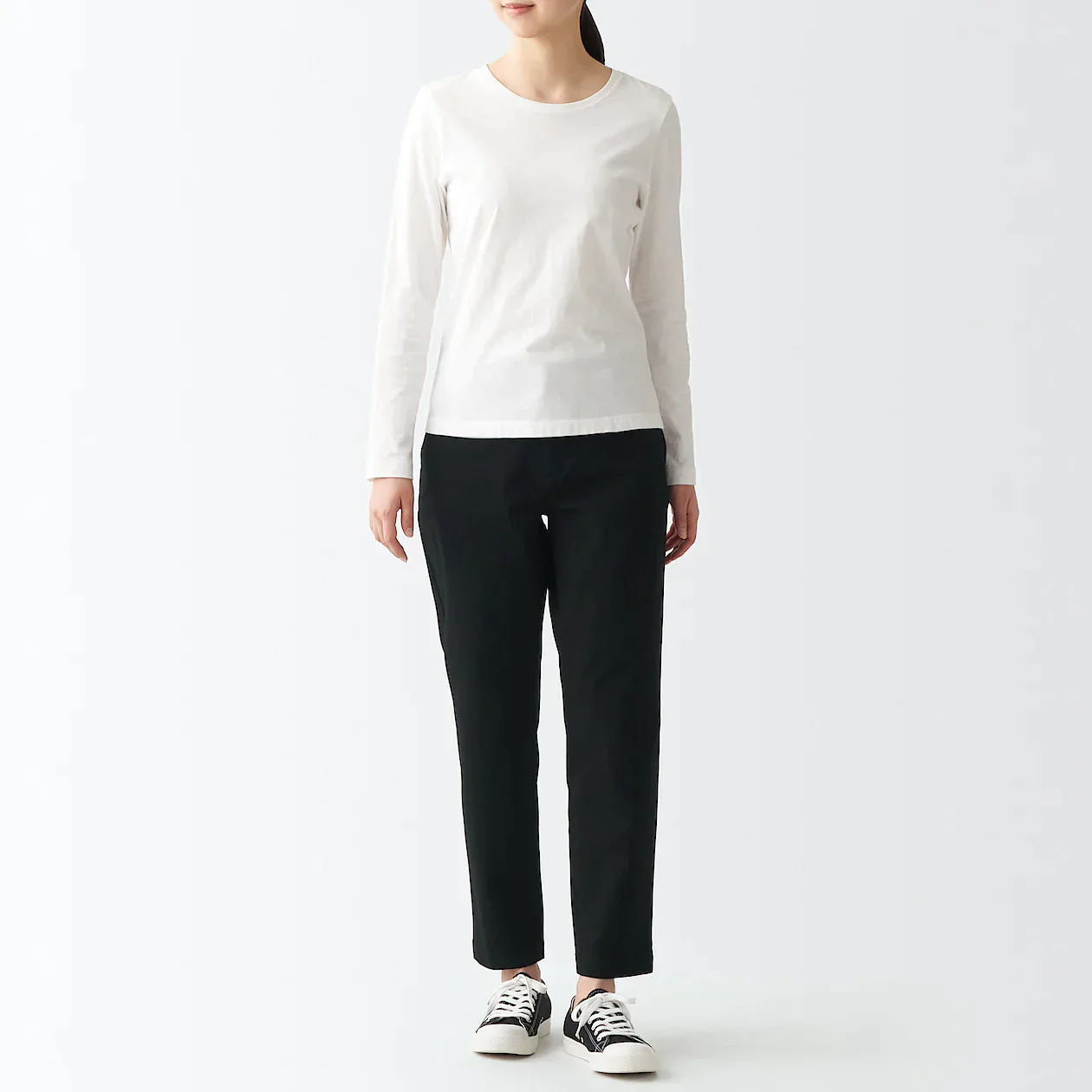 Women's 4-Way Stretch Chino Slim Tapered Pants (L 30inch / 75cm) - Image 16