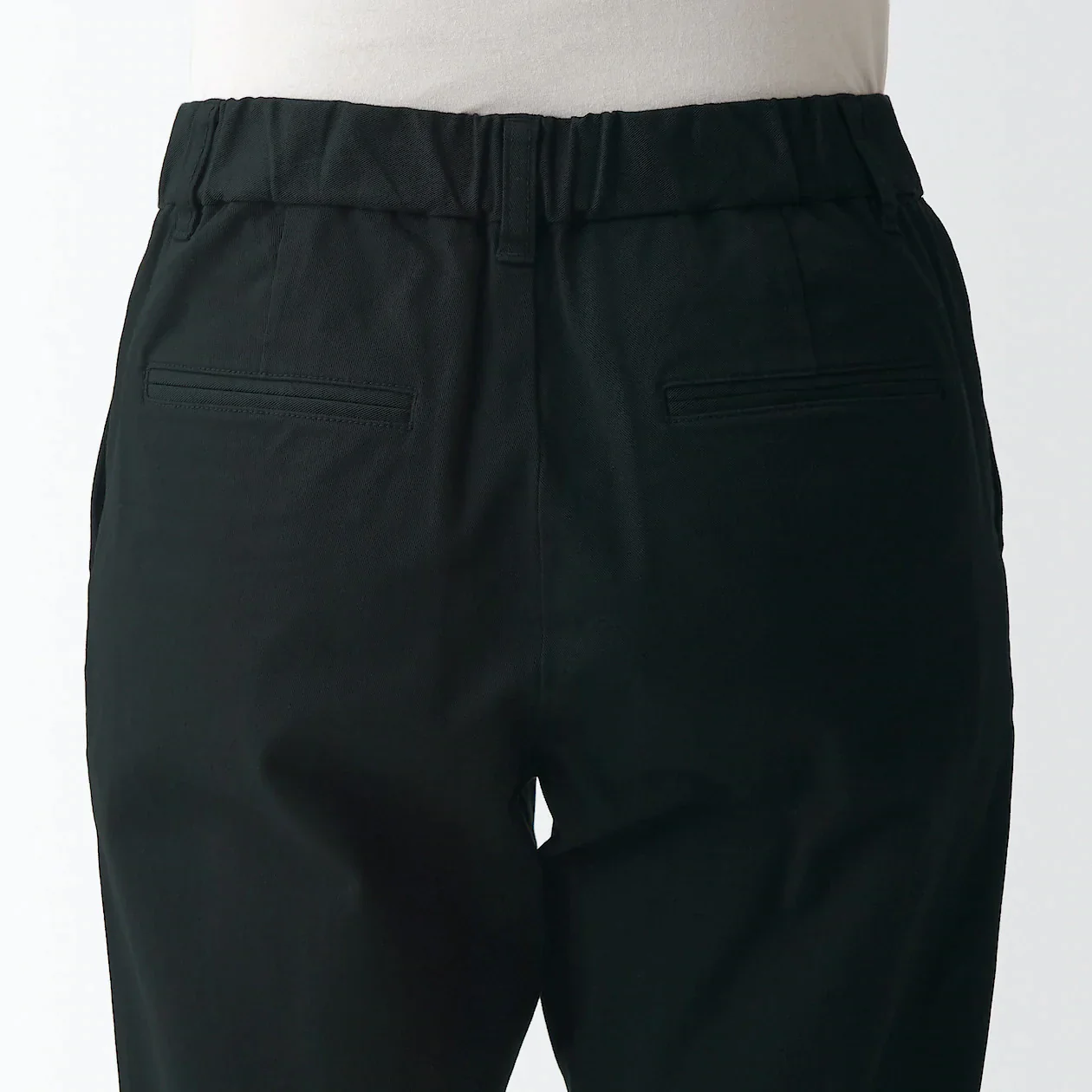 Women's 4-Way Stretch Chino Slim Tapered Pants (L 30inch / 75cm) - Image 18