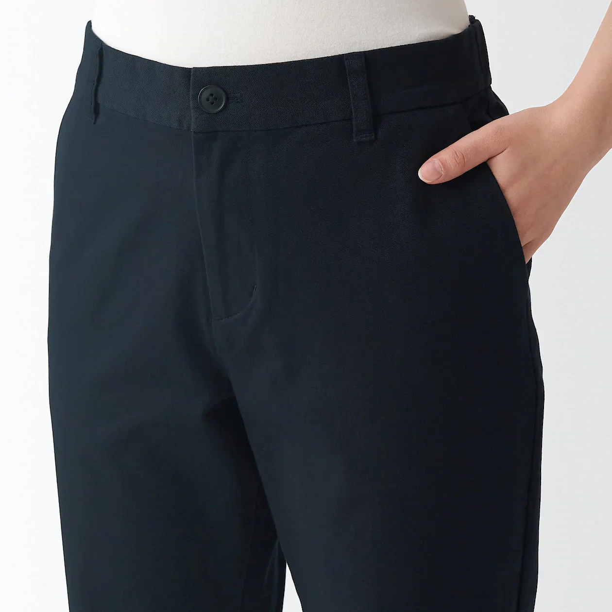 Women's 4-Way Stretch Chino Slim Tapered Pants (L 30inch / 75cm) - Image 37
