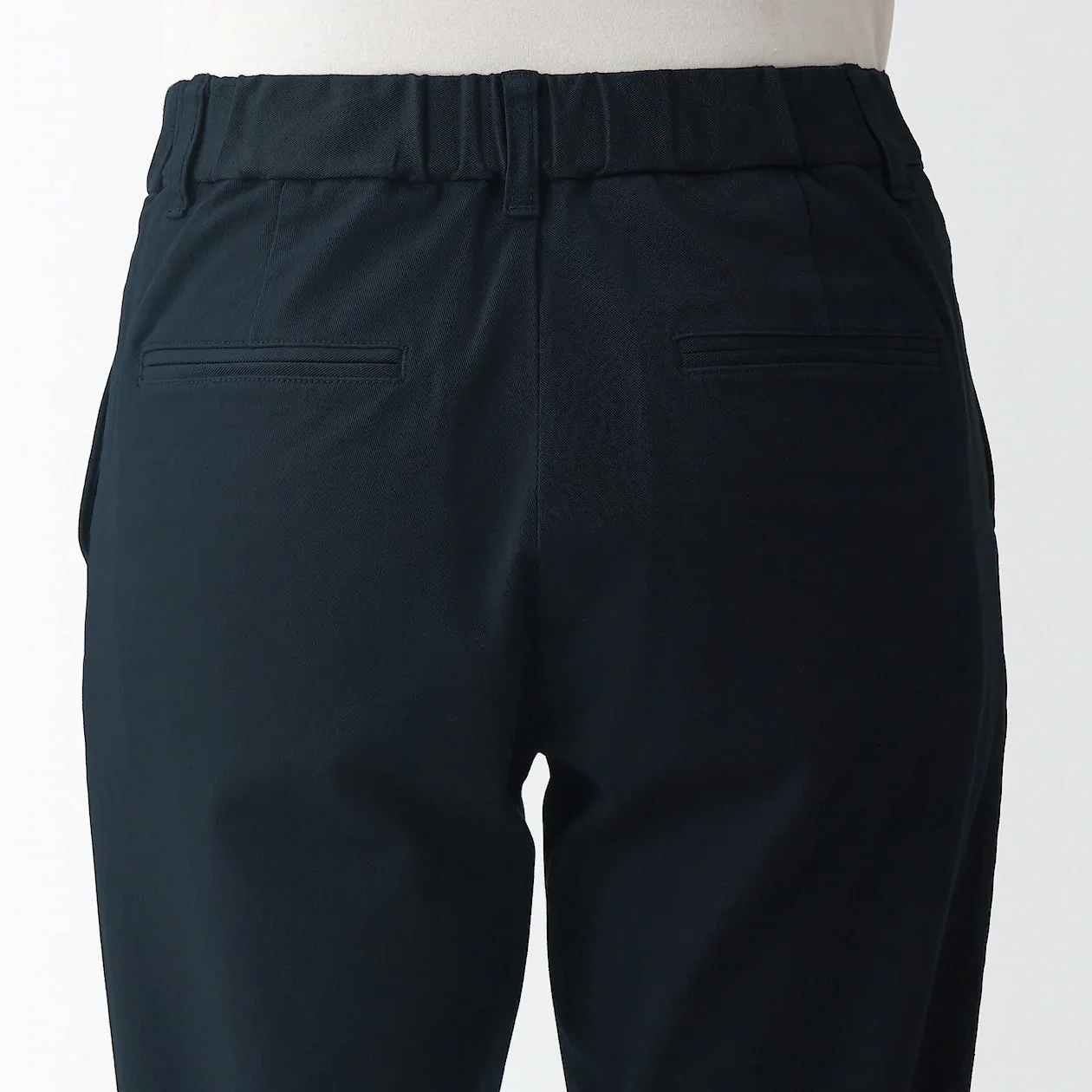 Women's 4-Way Stretch Chino Slim Tapered Pants (L 30inch / 75cm) - Image 38