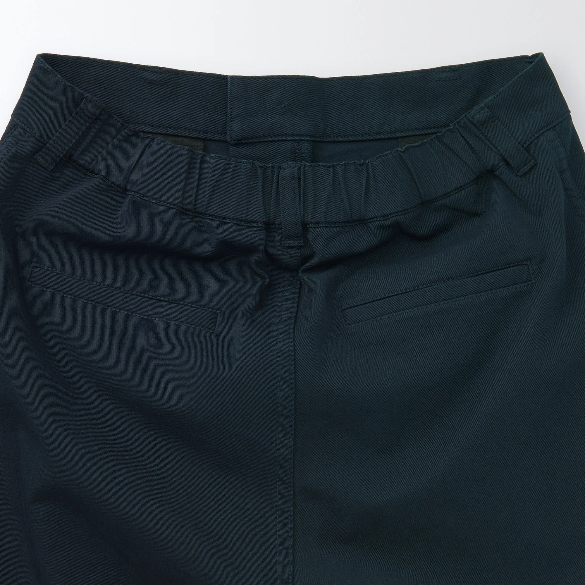 Women's 4-Way Stretch Chino Wide Straight Pants (L 31inch / 77cm) - Image 45