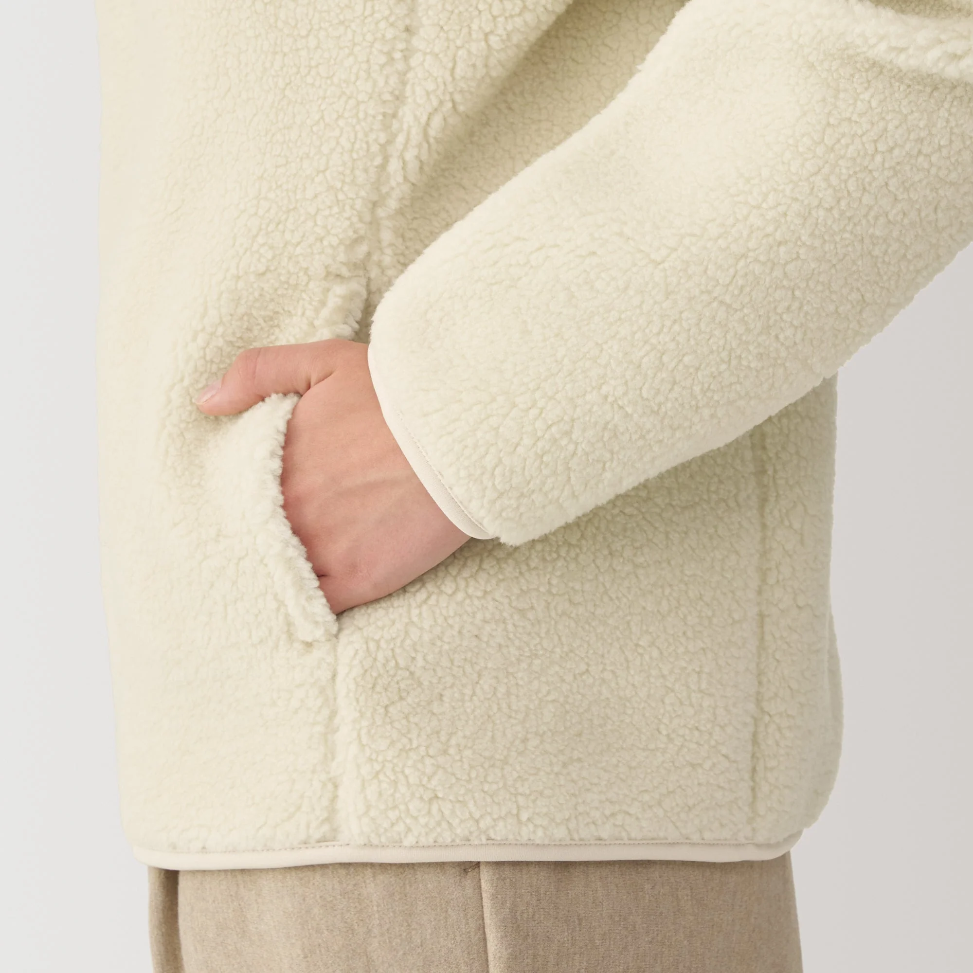 Women's Boa Fleece Jacket - Image 8