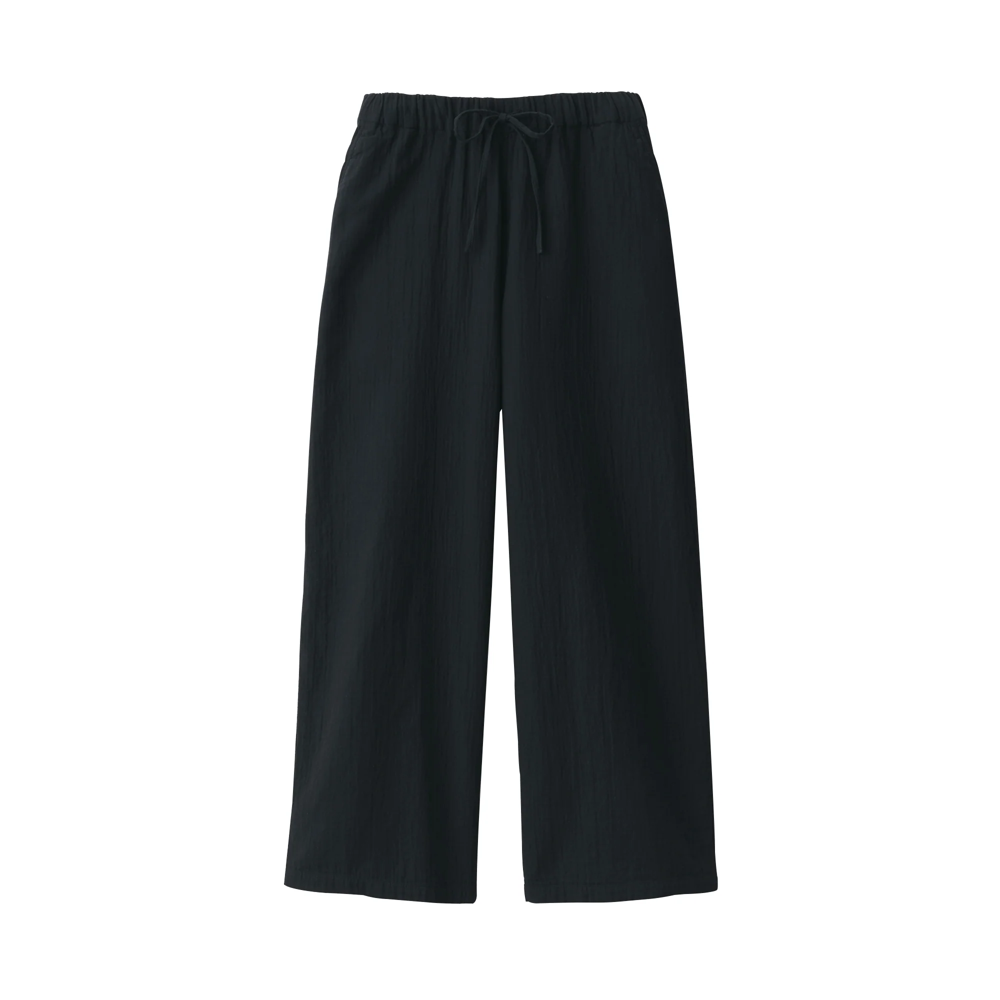 Women's Crinkle Gauze Long Pants - Image 10