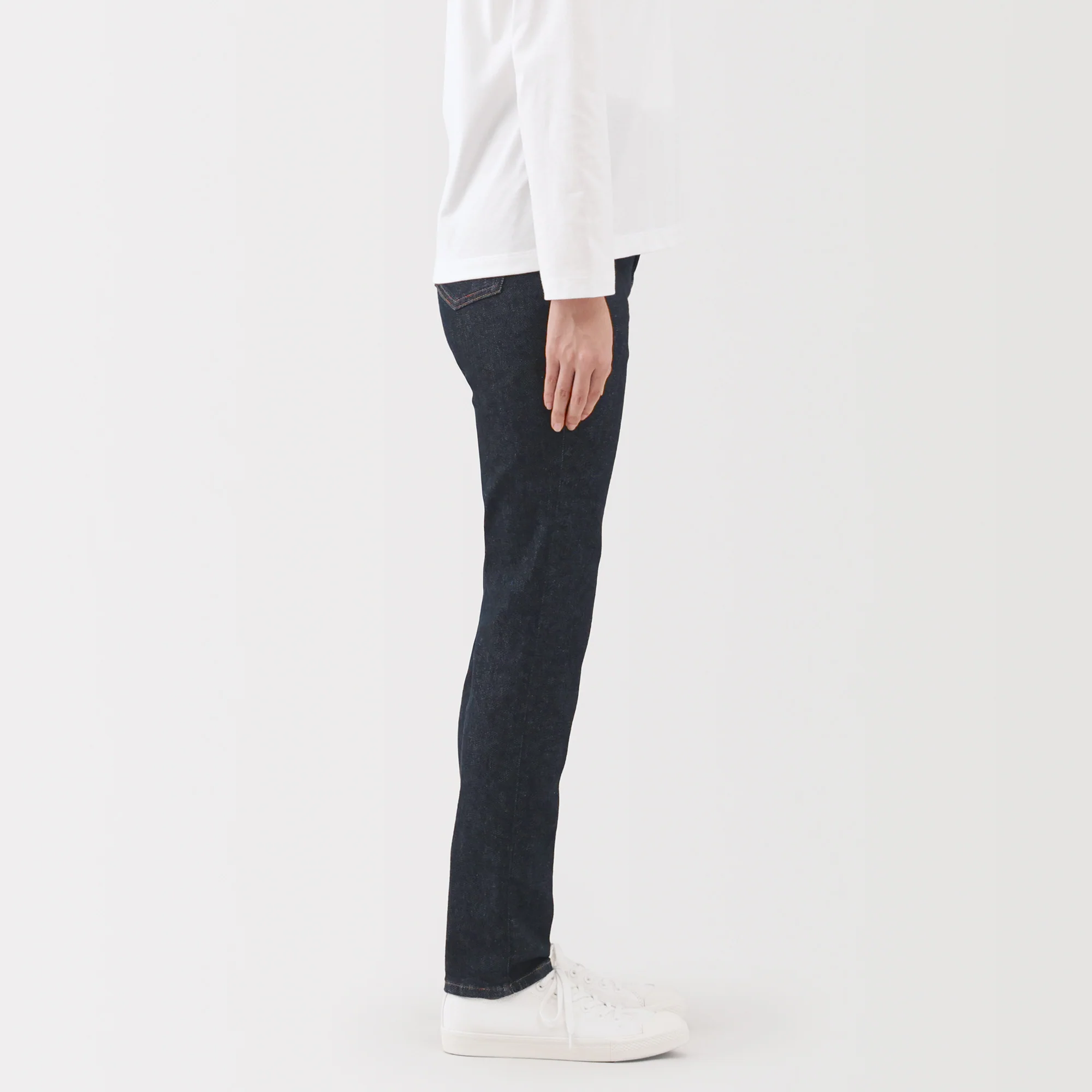 Women's Denim Slim Straight Pants - Image 14