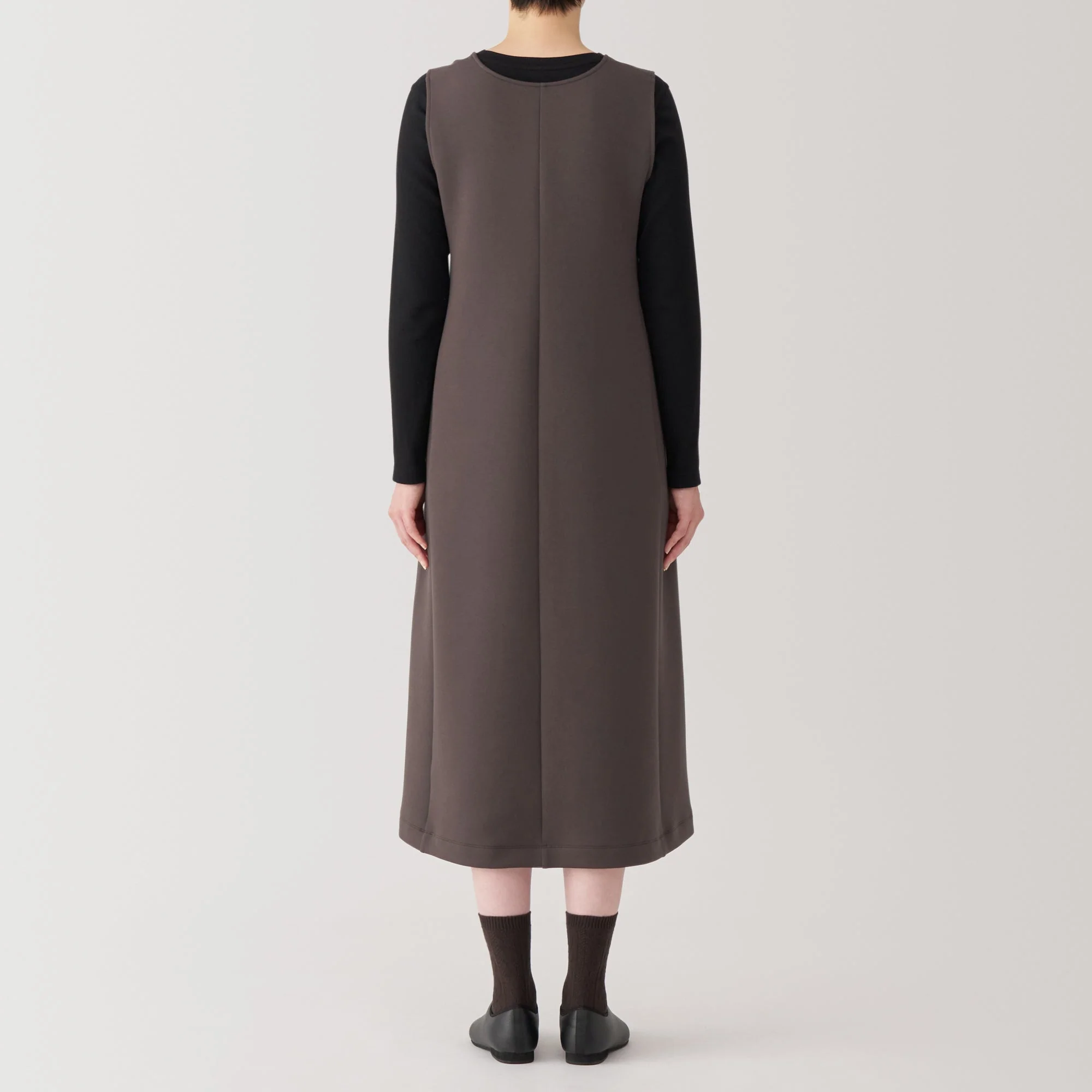 Women's Double Knitted Sweatshirt Jumper Skirt - Image 22