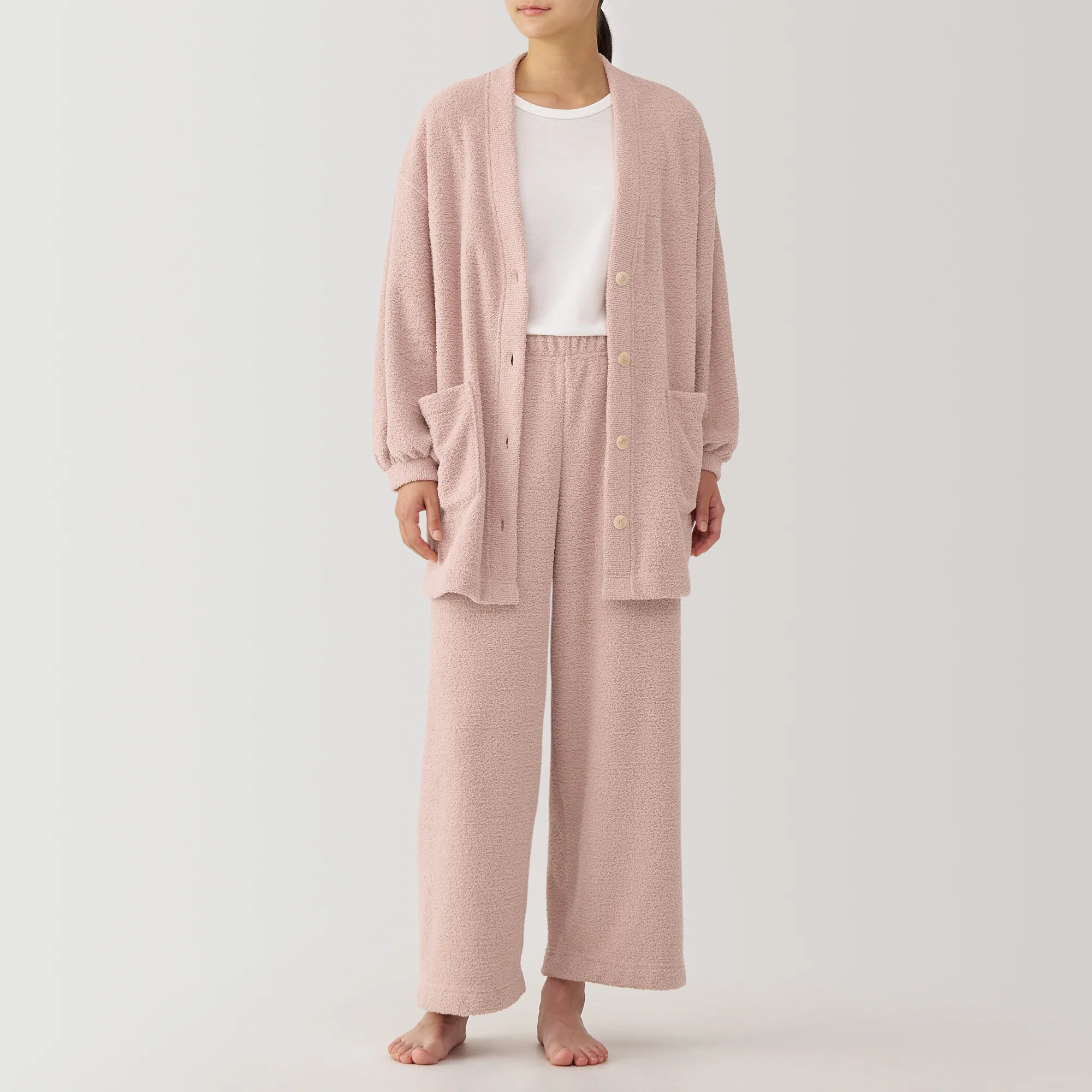 Women's Smooth Knit Fleece Long Pants - Image 4