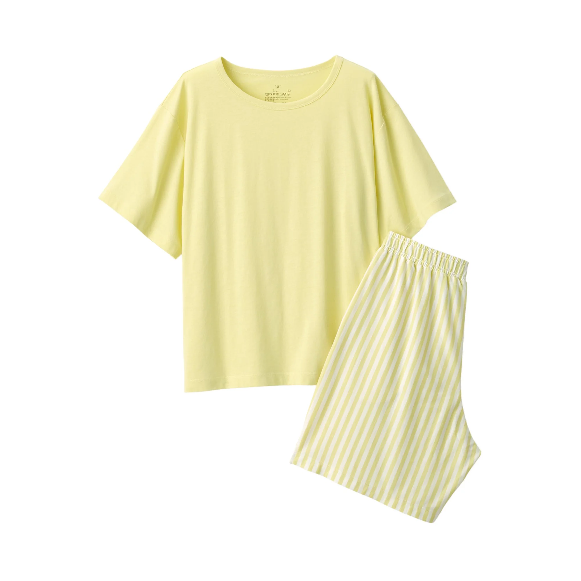 Women's Moisture-Wicking Cotton Short Sleeve Loungewear Set - Image 2