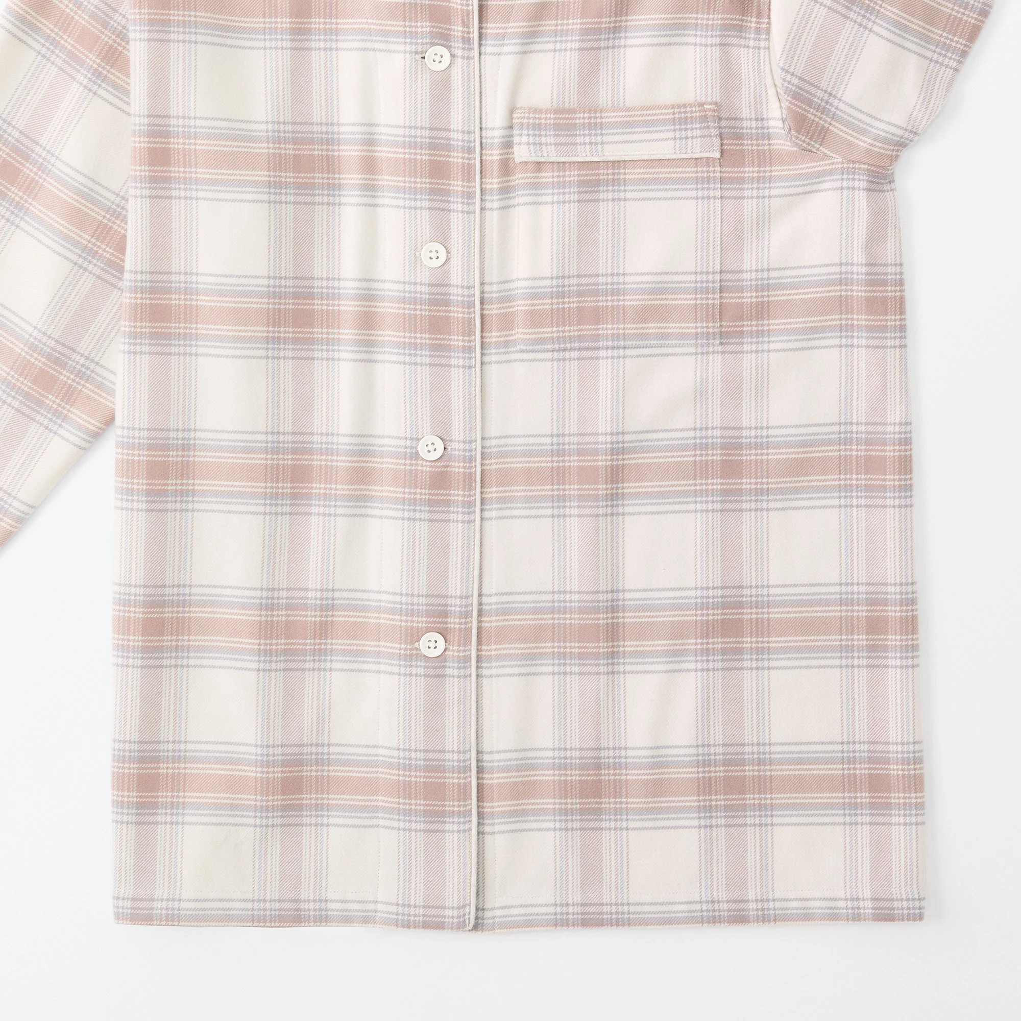 Women's Side Seamless Flannel Pajamas - Image 22